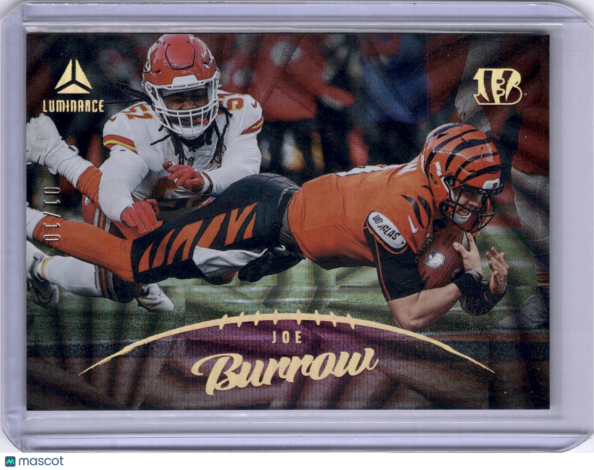 Joe Burrow 2023 Panini Luminance Pink 1/10 Bengles