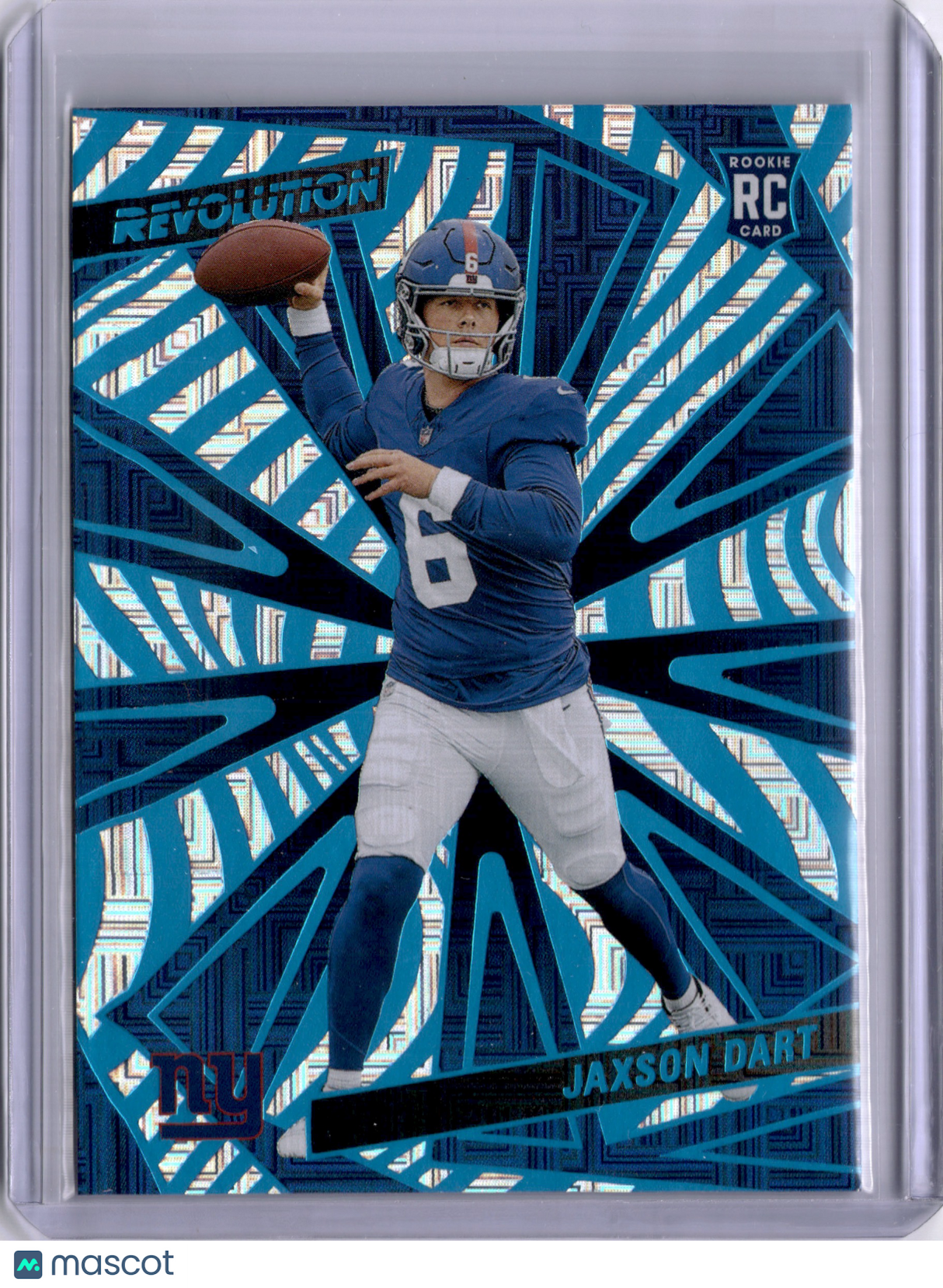 Jaxson Dart 2025 Panini Revolution Levels Rookie RC /499 Giants