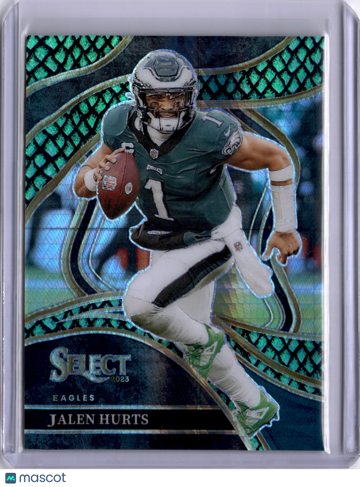 Jalen Hurts 2024 Panini Select Dragon Scale /70 Eagles
