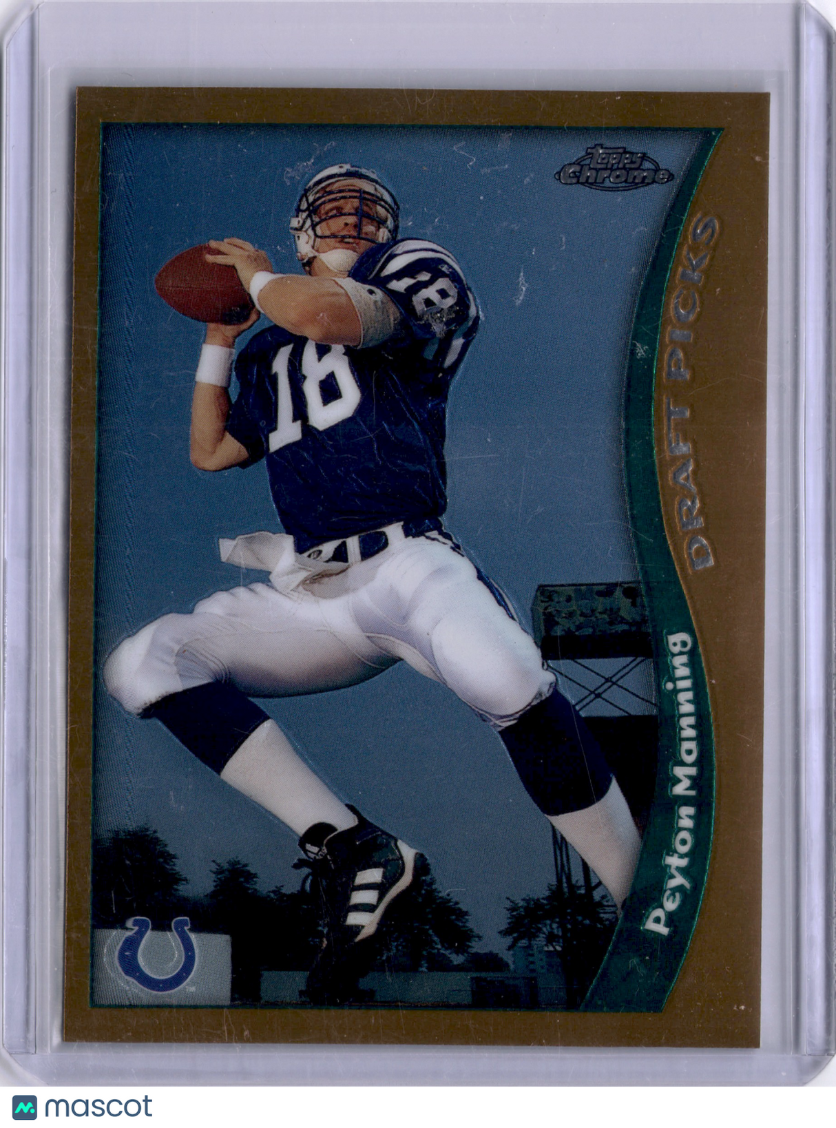 Peyton Manning 1998 Topps Chrome Draft Picks Rookie RC HOF