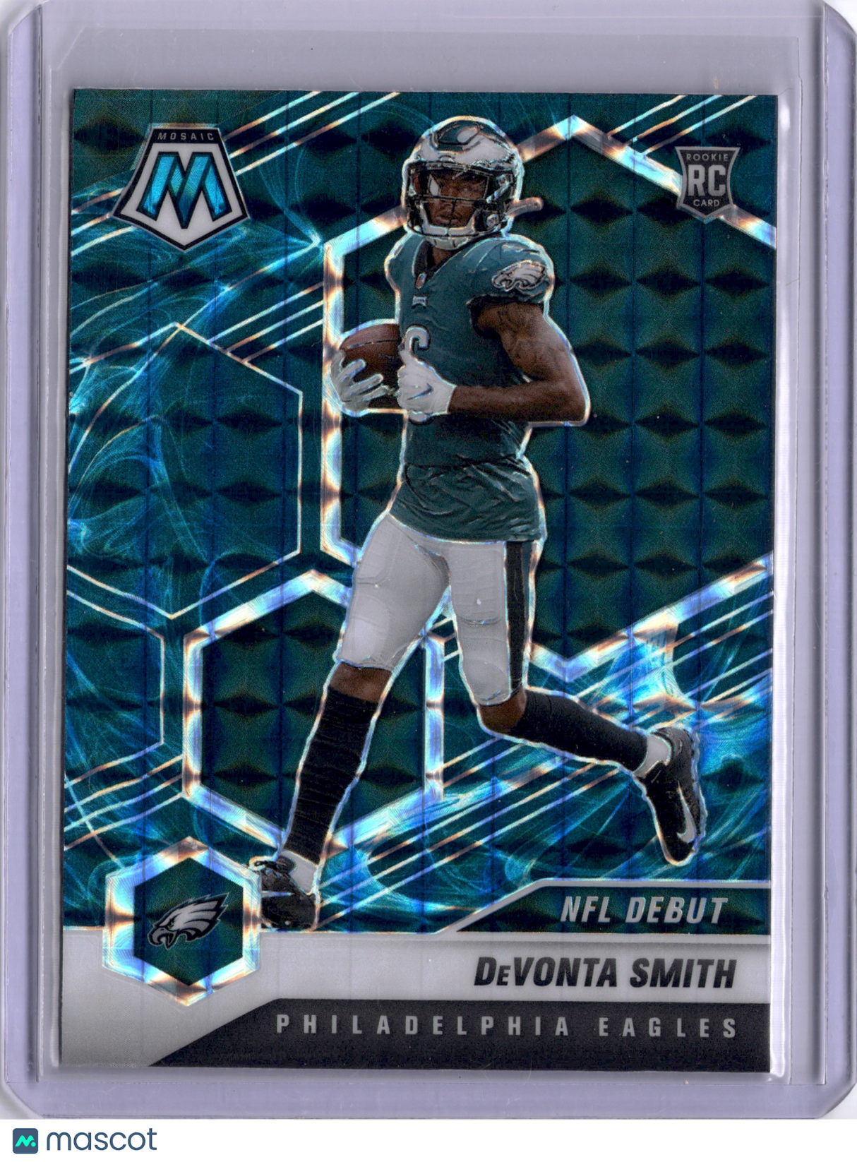 DeVonta Smith 2021 Panini Mosaic Genesis Rookie RC SP