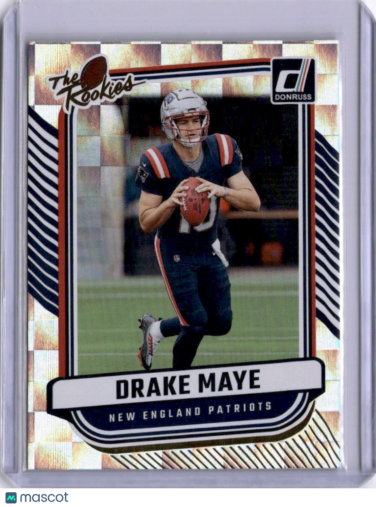 Drake Maye 2024 Panini Donruss The Rookies Rookie RC Patriots