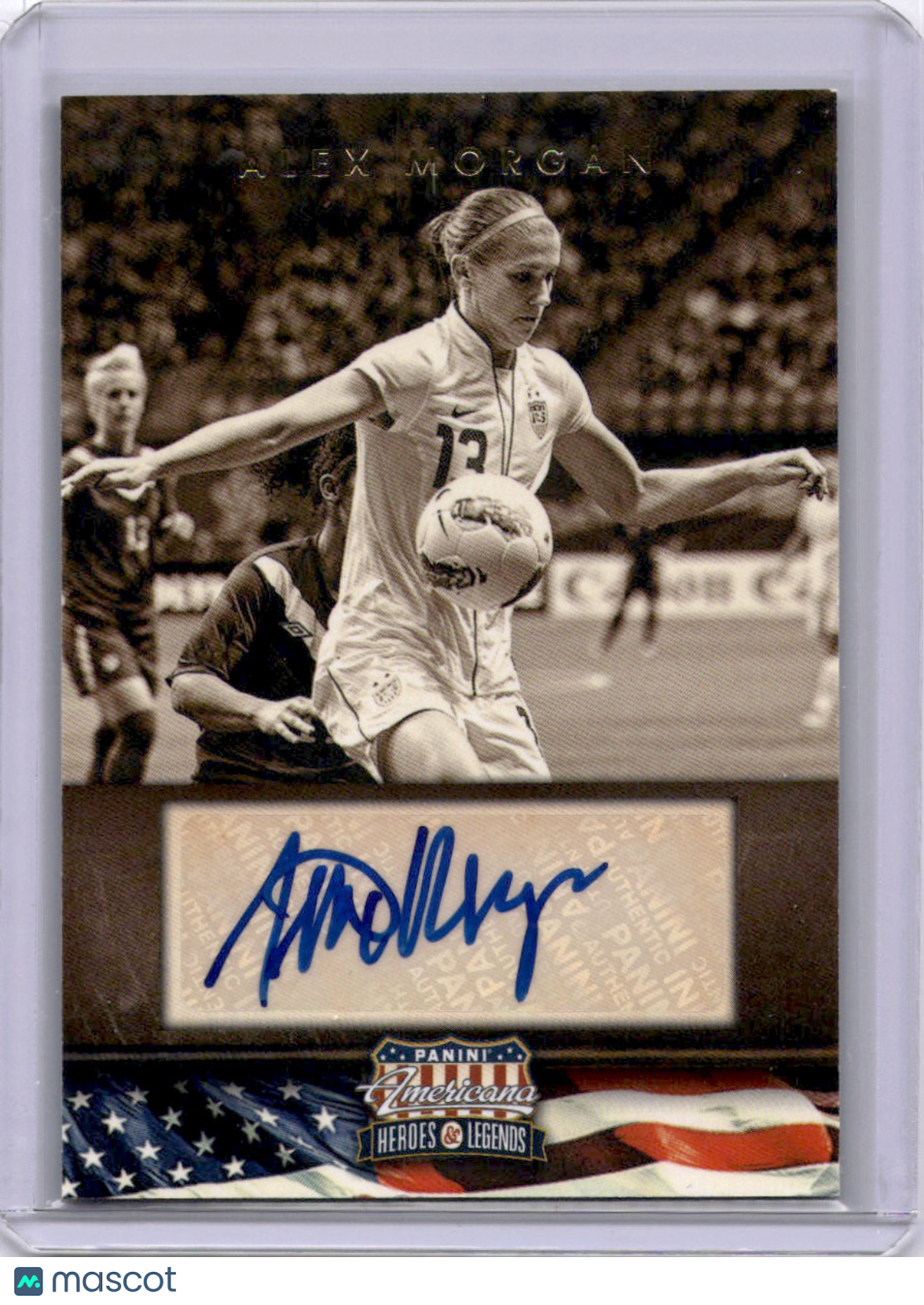 Alex Morgan 2012 Panini Americana Heroes & Legends /179 USA Soccer
