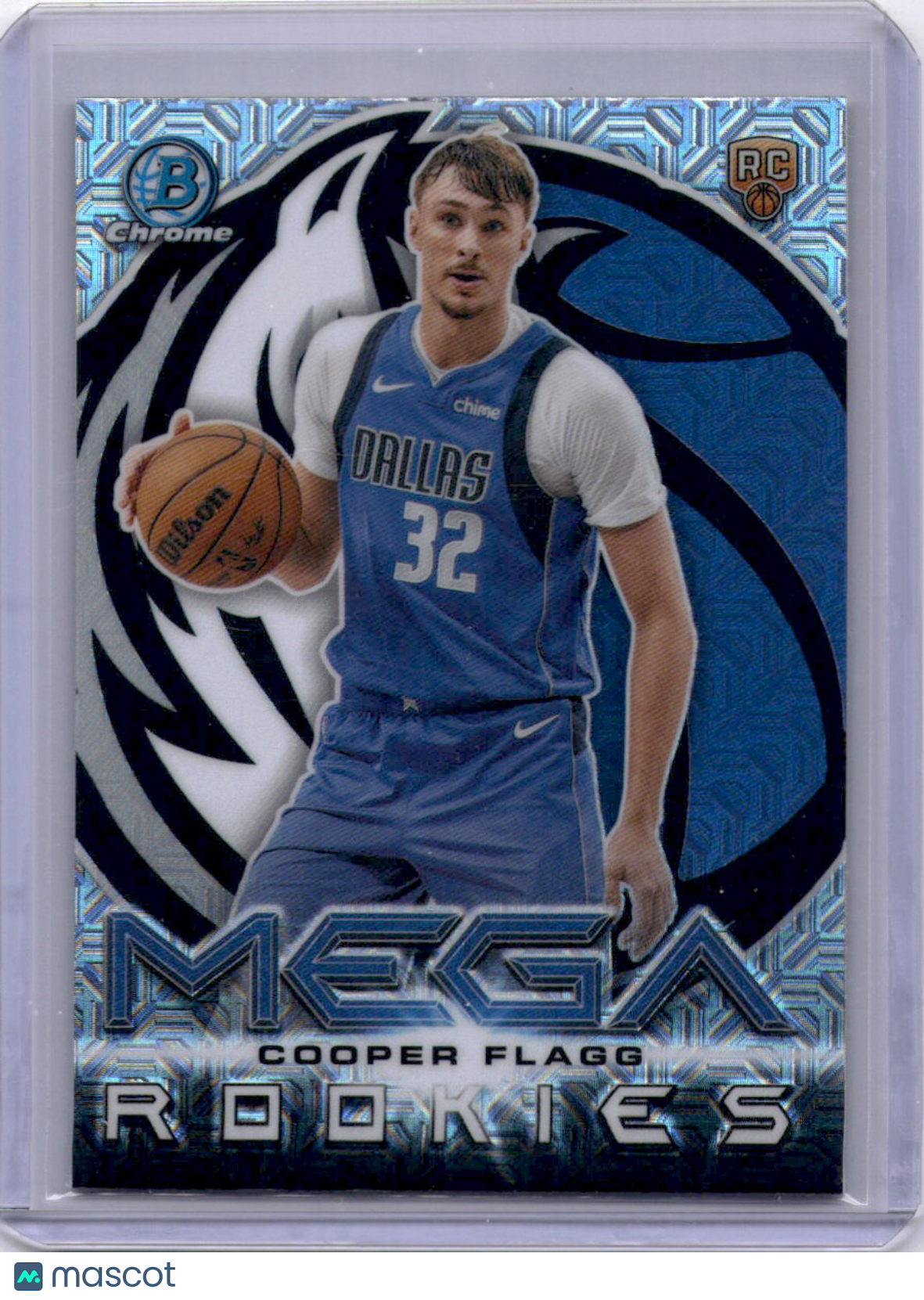Cooper Flagg 2025-26 Bowman Chrome Mega Rookies Rookie RC Mavs ROY