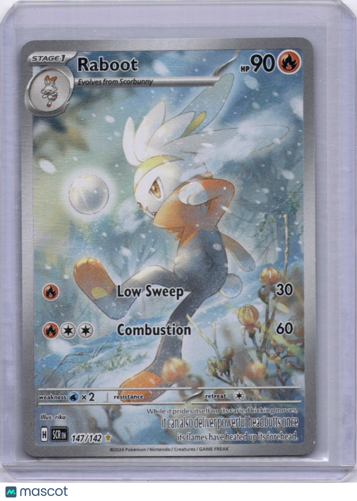 Raboot 2024 Stellar Crown #147/142 Holo Full Art