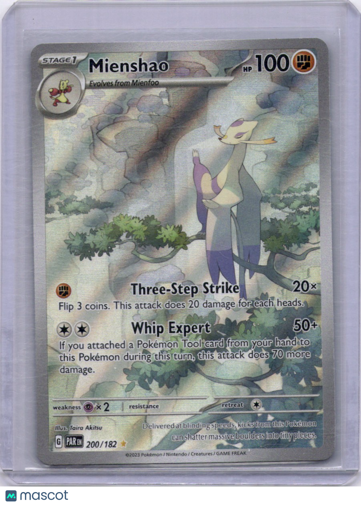 Mienshao 2023 Paradox Rift #200/182 Holo Full Art