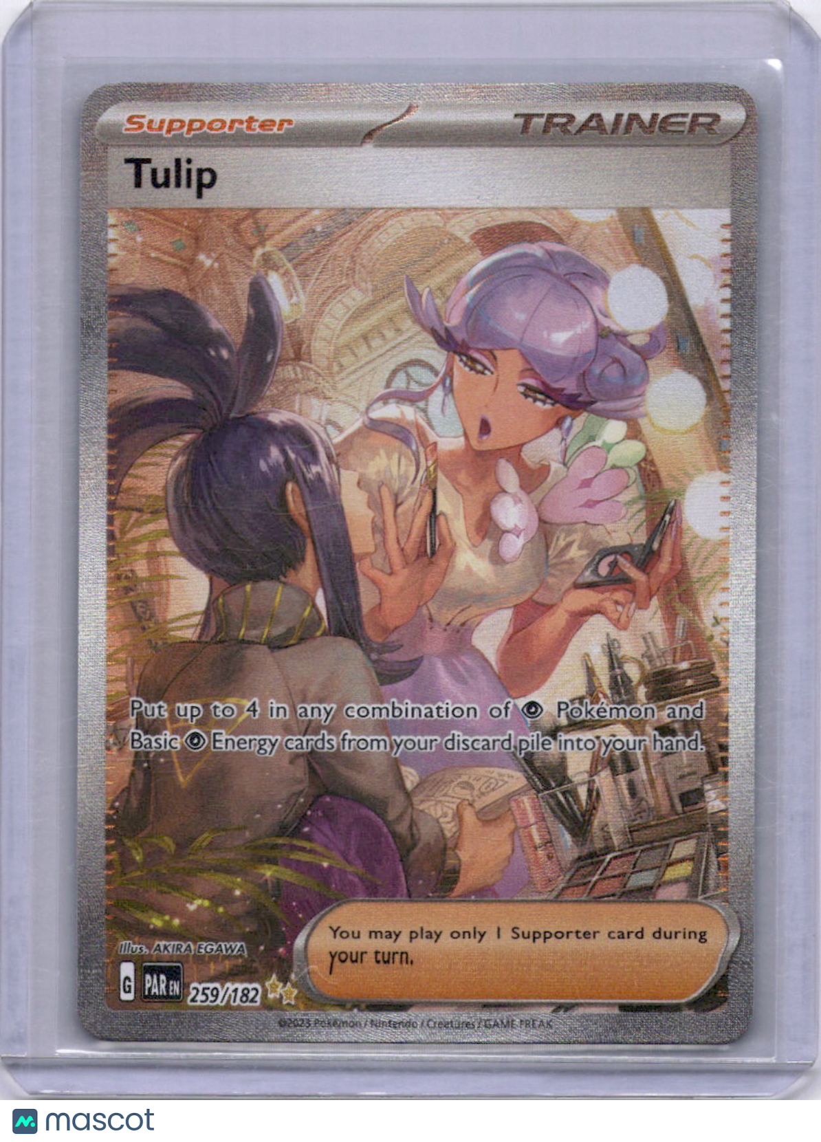 Tulip 2023 Paradox Rift #259/182 Full Art Pokemon TCG SAR