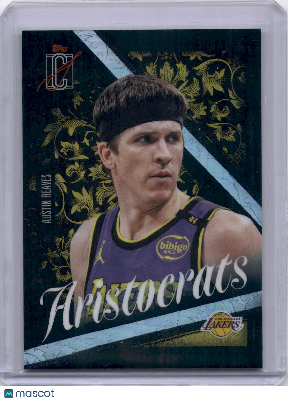 Austin Reaves 2025-26 Topps Signature Class Aristocrats Lakers