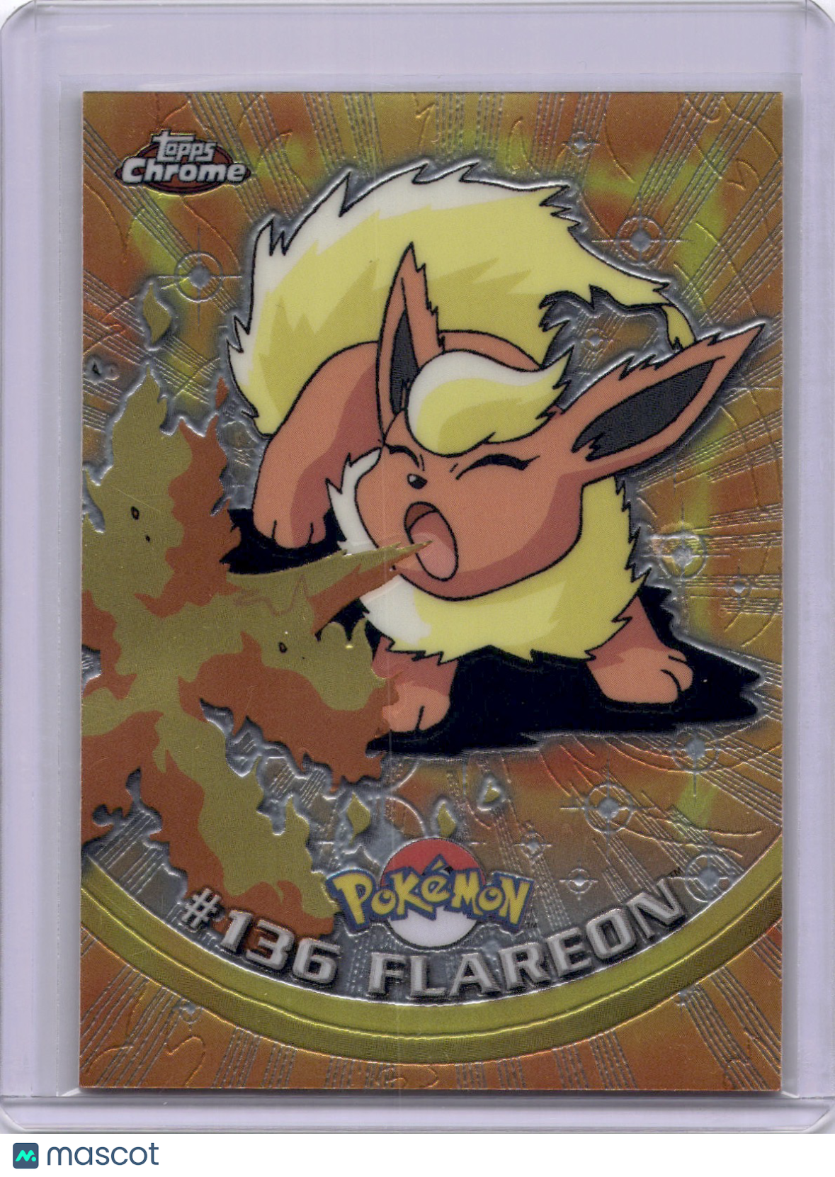 Flareon 2000 Topps Chrome #136 Holo