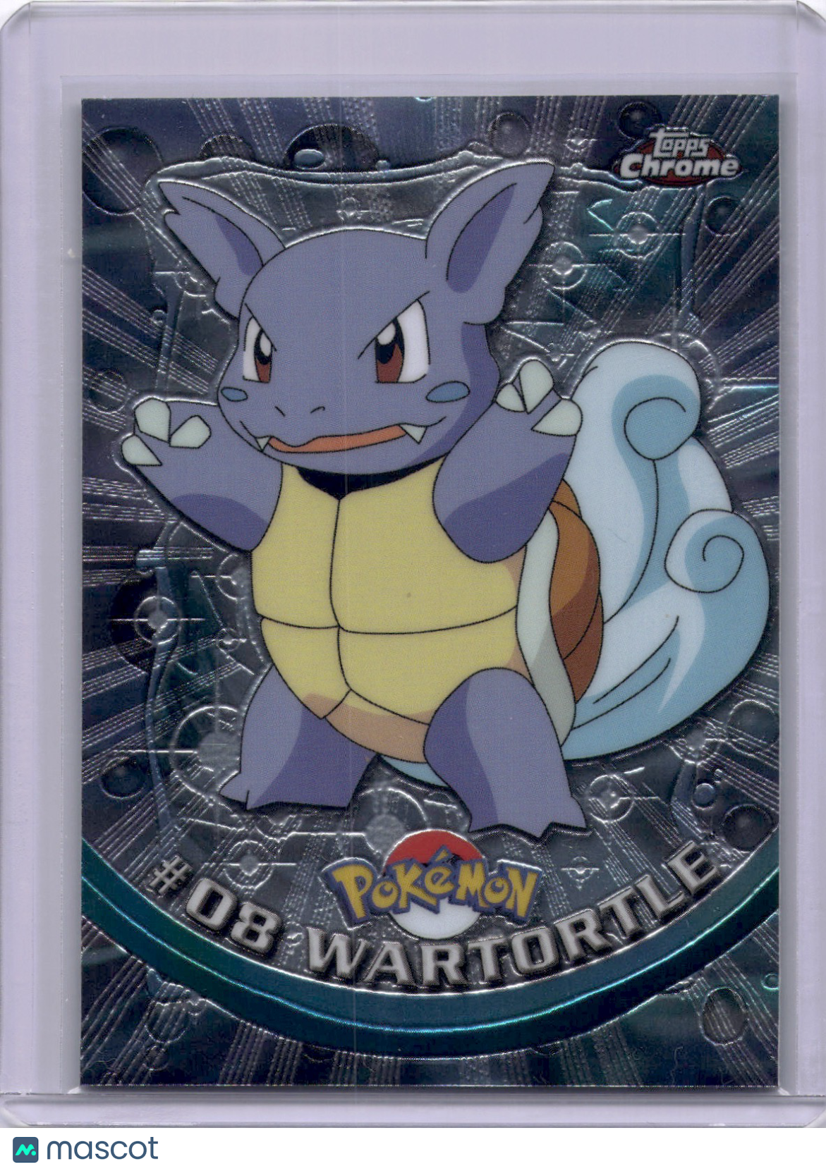 Wartortle 2000 Pokemon Topps Chrome #8