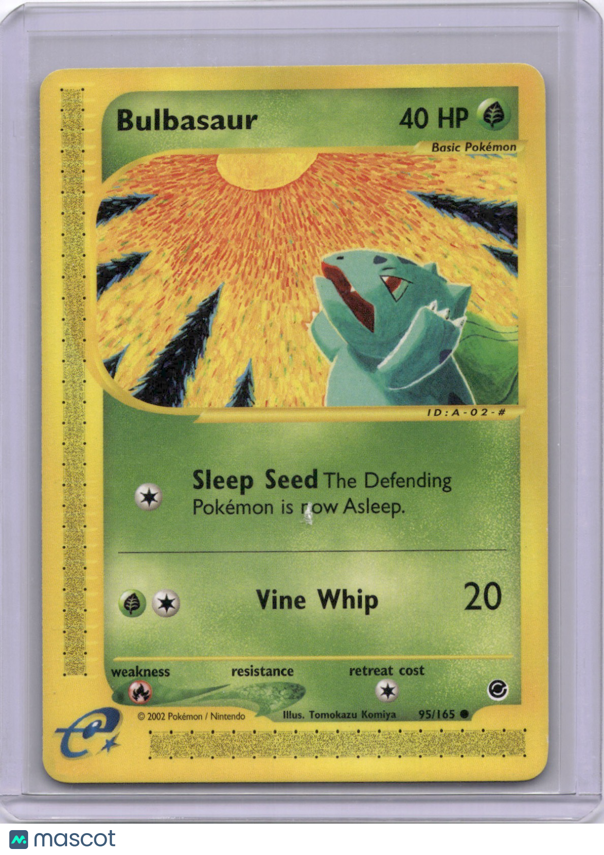 Bulbasaur 2002 Expedition Base Set 95/165 Pokemon TCG