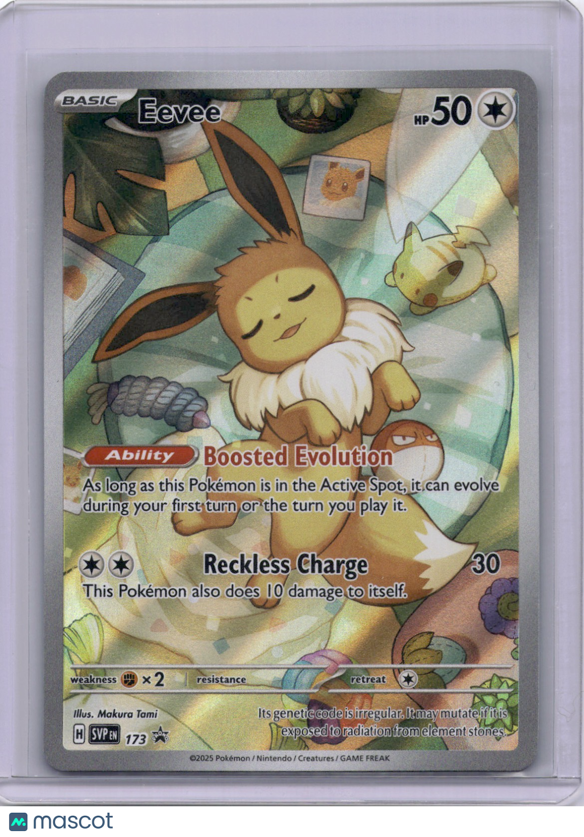 Eevee Scarlet & Violet Promo Full Art 173 Pokemon TCG