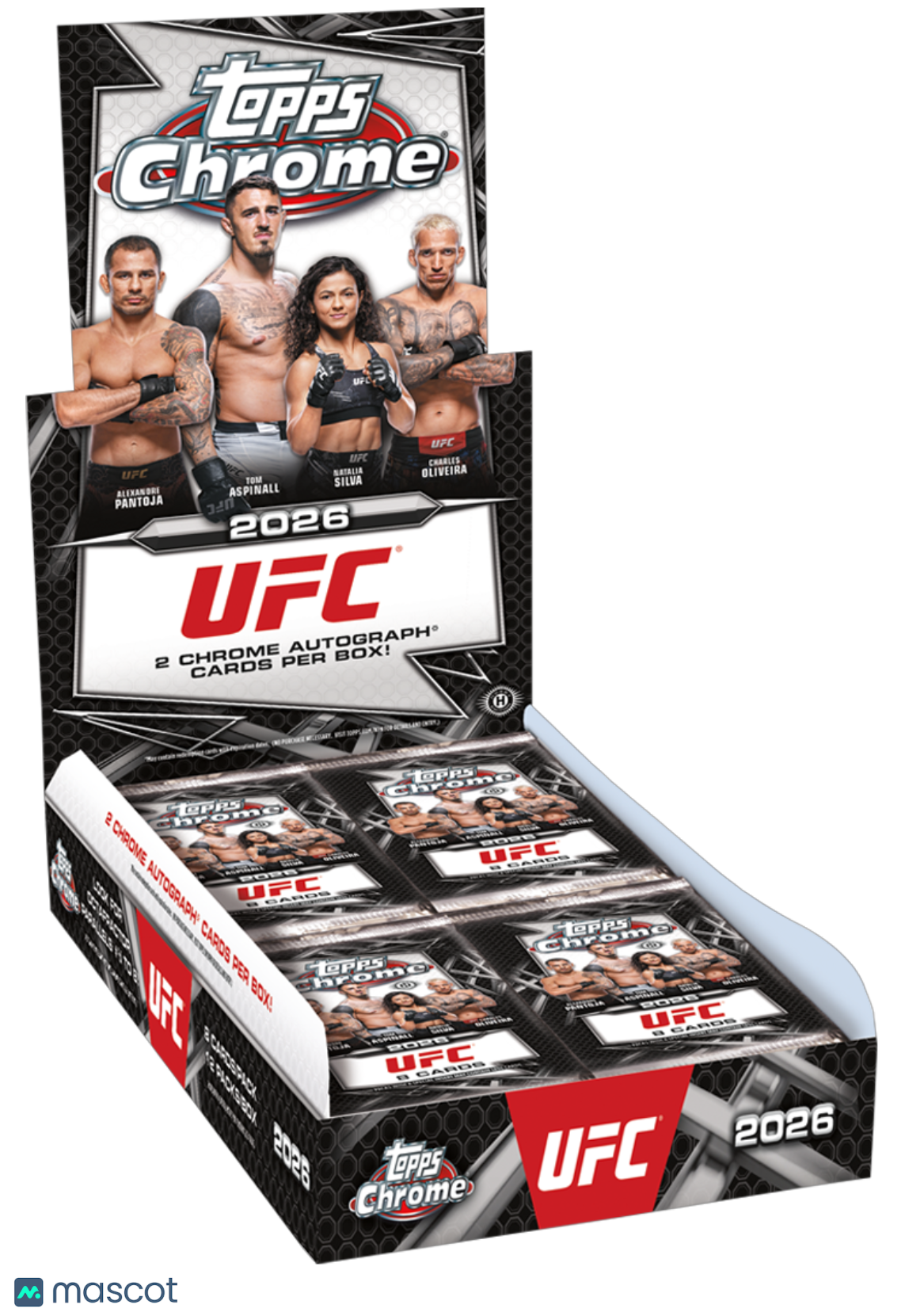 2026 Topps Chrome UFC Hobby Box