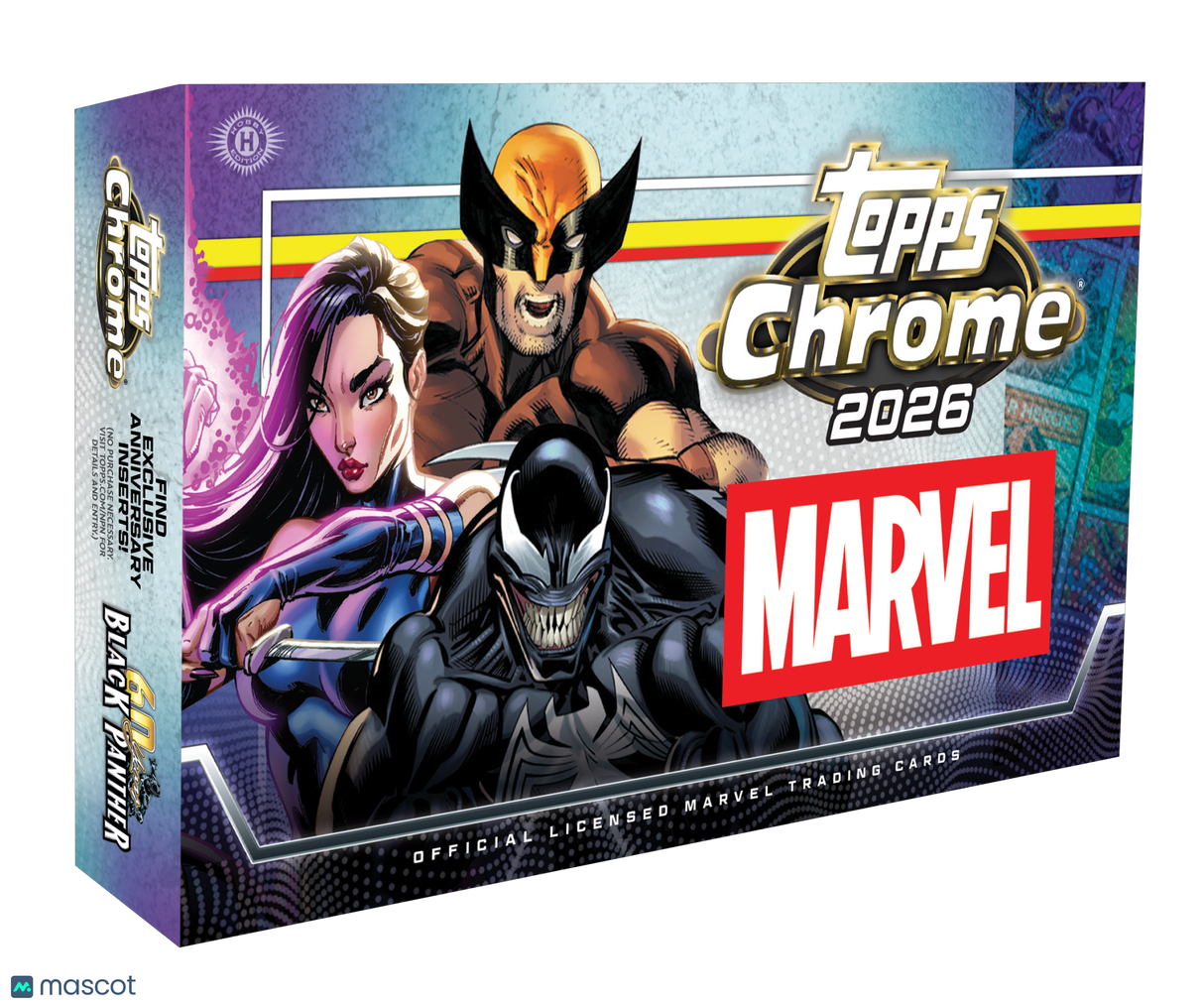 2026 Topps Chrome Marvel Comics Hobby Box