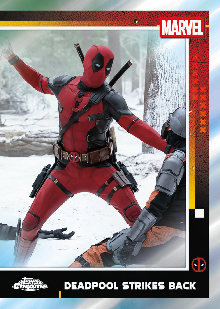 2025 Topps Chrome Deadpool Blaster Box
