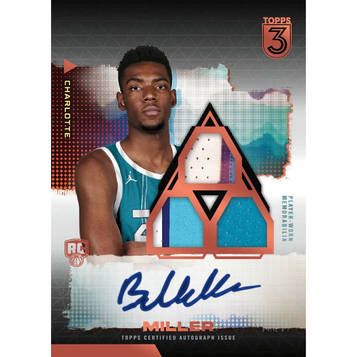 2023-24 Topps Three Basketball Hobby Box