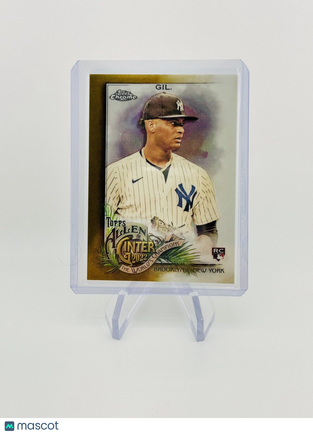 Luis Gil 2022 Topps Allen & Ginter Chrome Gold Refractor /50 Yankees Rookie RC