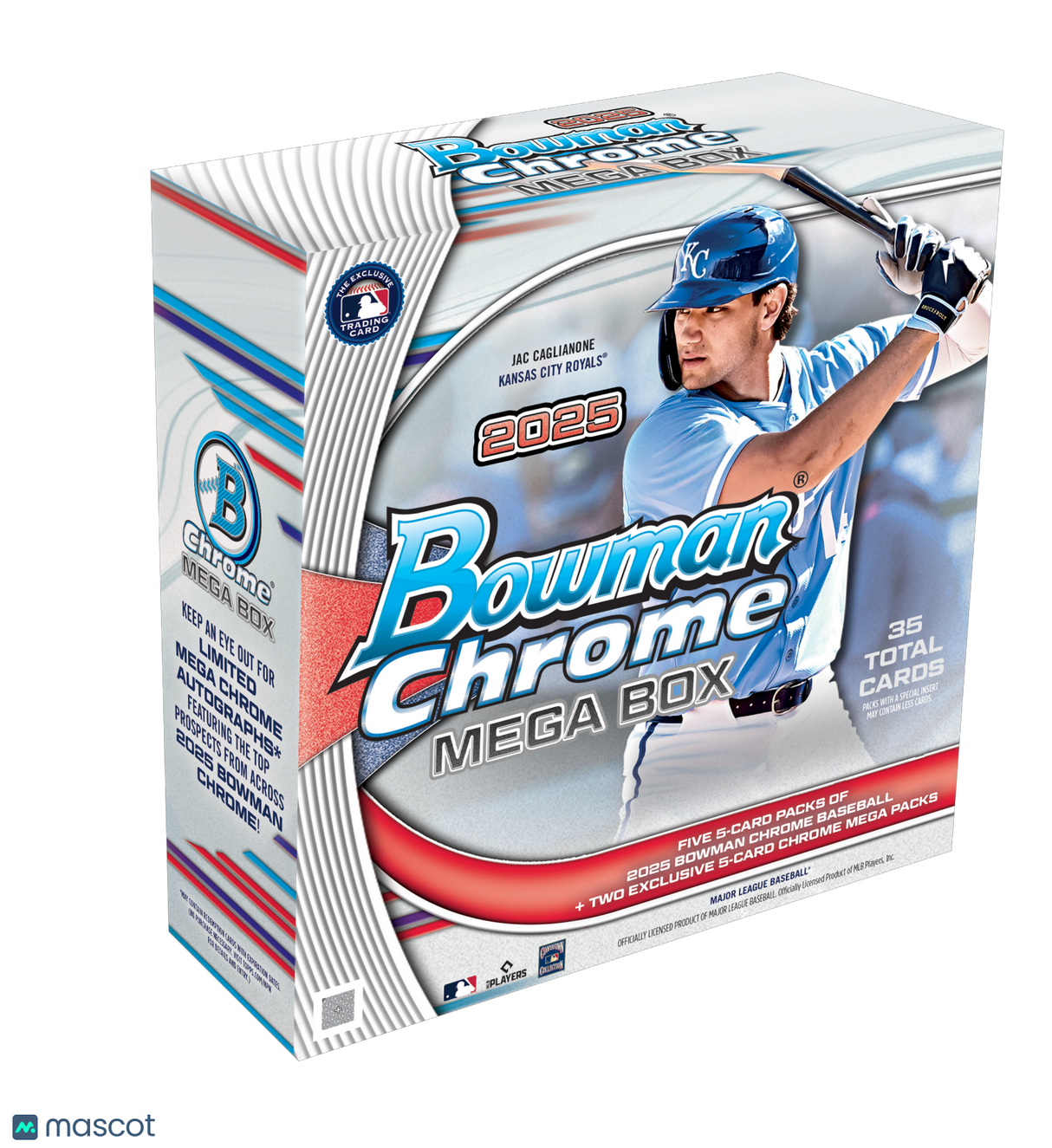 2025 Bowman Chrome Baseball Mega Box