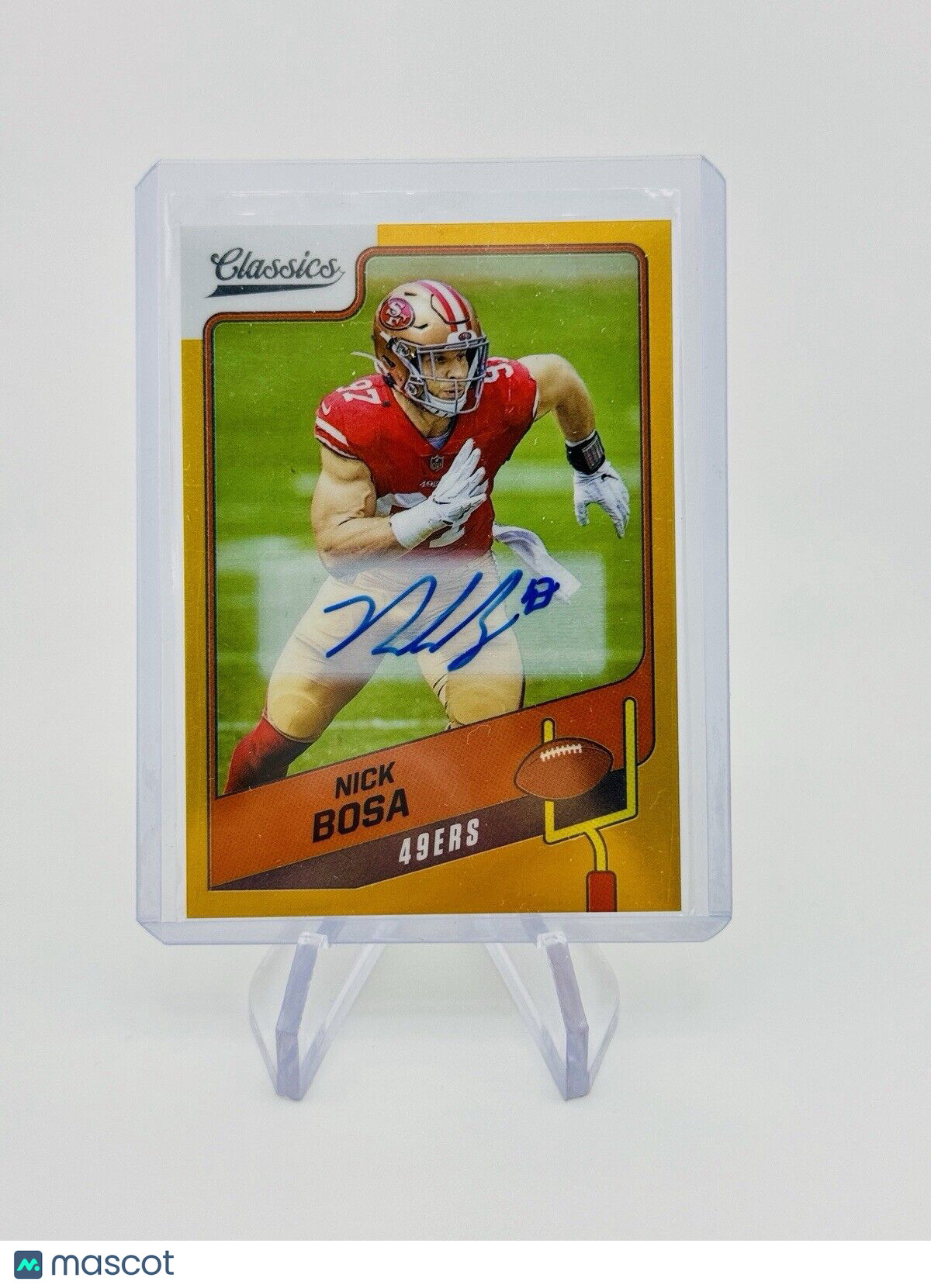 Nick Bosa 2021 Panini Classics Gold #84 San Francisco 49ers AUTO /20