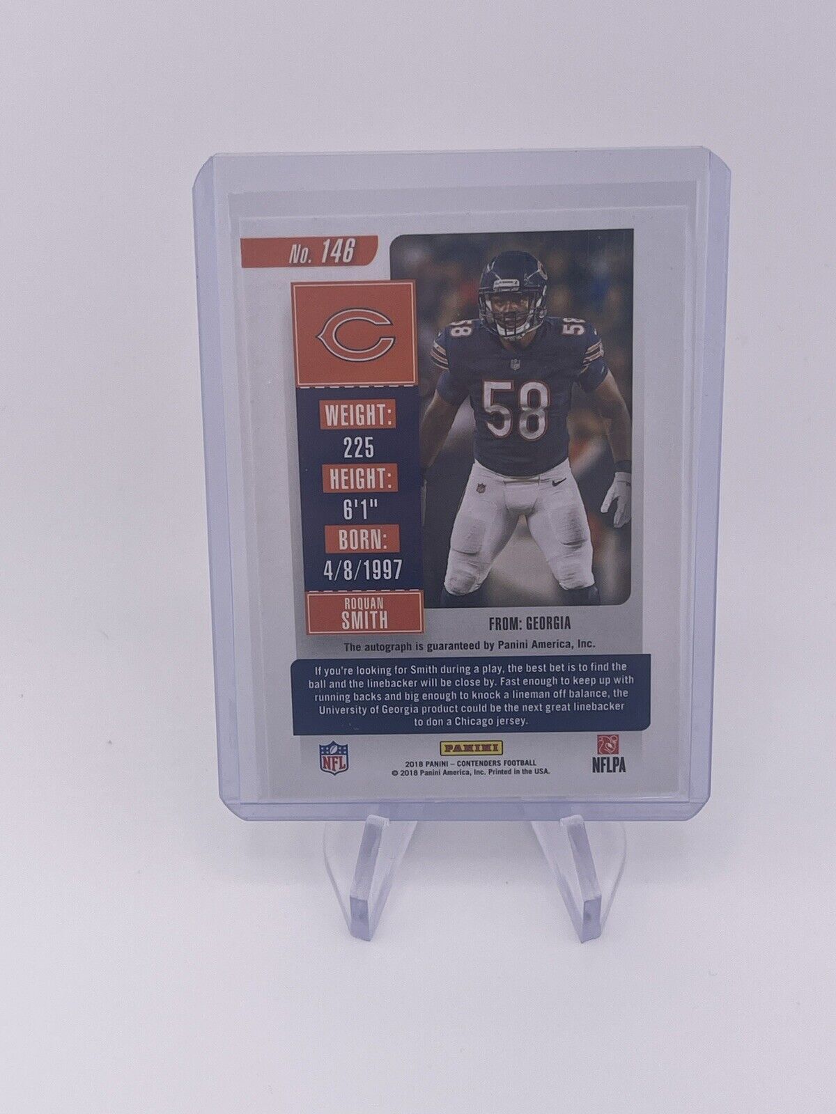 ROQUAN SMITH 2018 Contenders Ticket Auto Autograph Rookie Rc Signature Ravens