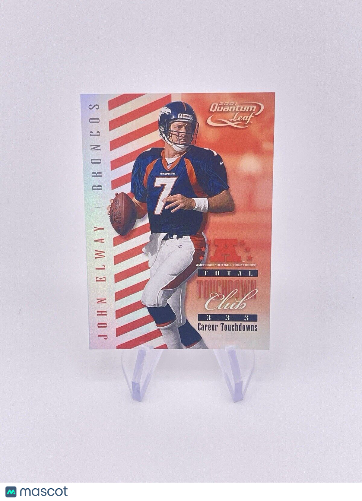 JOHN ELWAY 2001 DONRUSS QUANTUM LEAF /333 DENVER BRONCOS DONRUSS