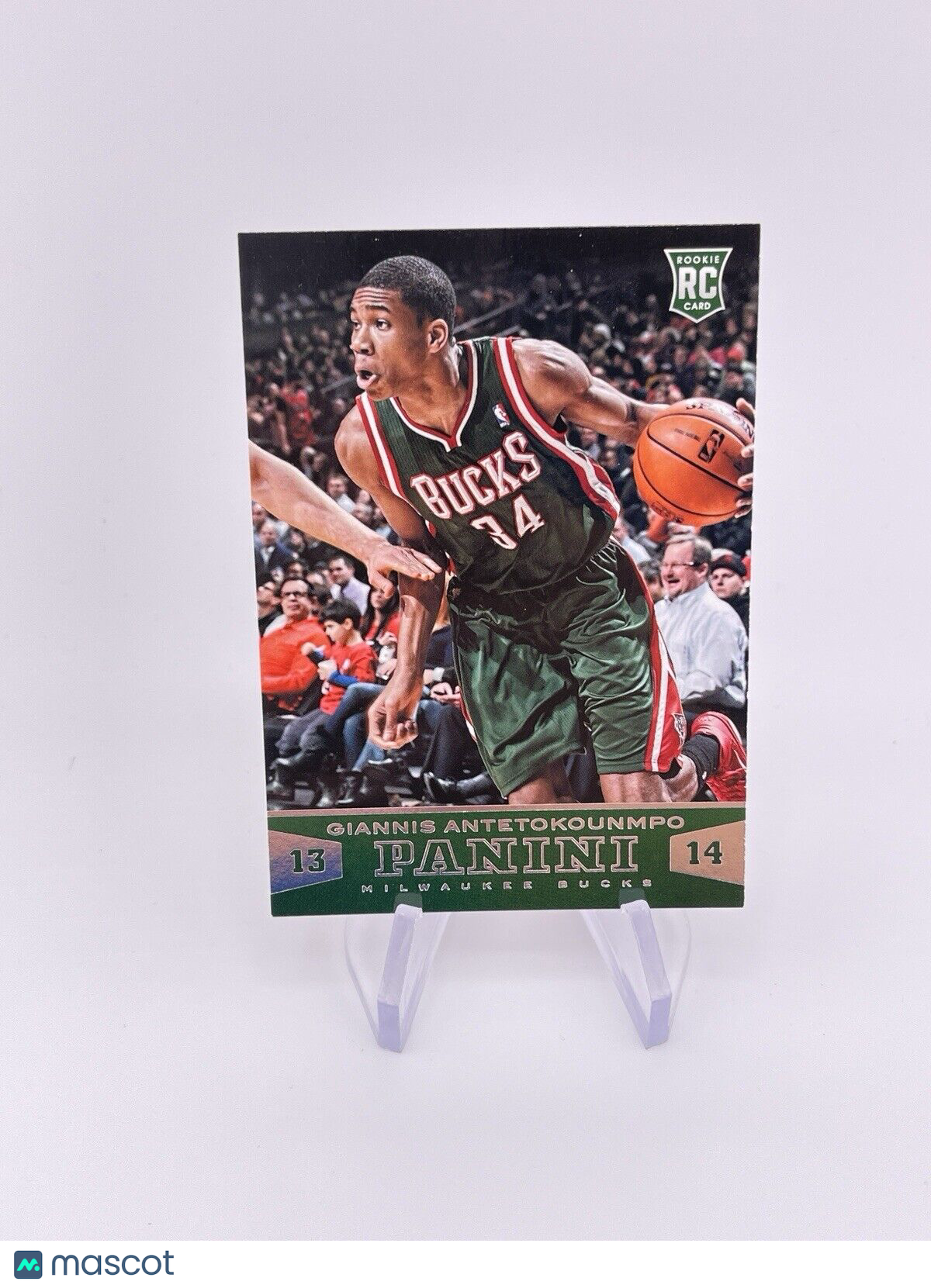 GIANNIS ANTETOKOUNMPO 2013 PANINI ROOKIE RC BUCKS MVP Champion