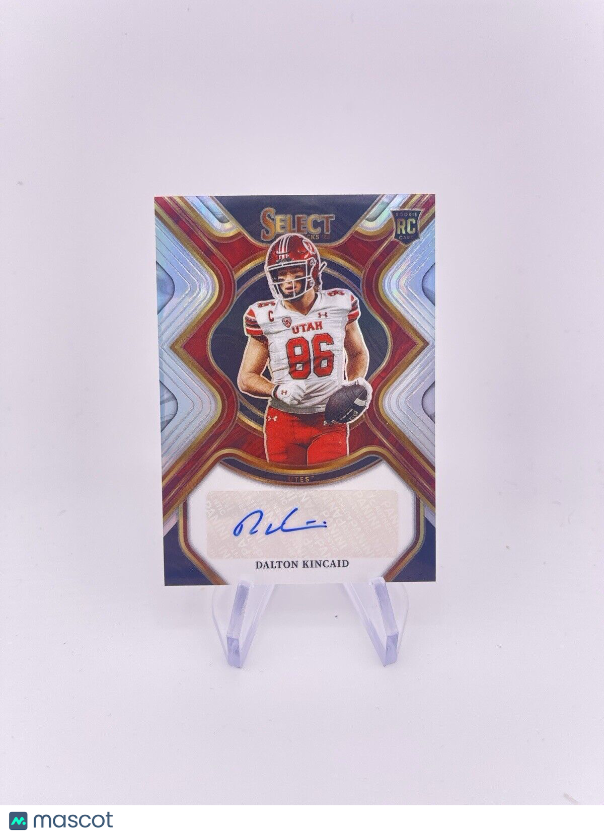 DALTON KINCAID 2023 SELECT DRAFT PICKS SILVER PRIZM ROOKIE RC AUTO AUTOGRAPH