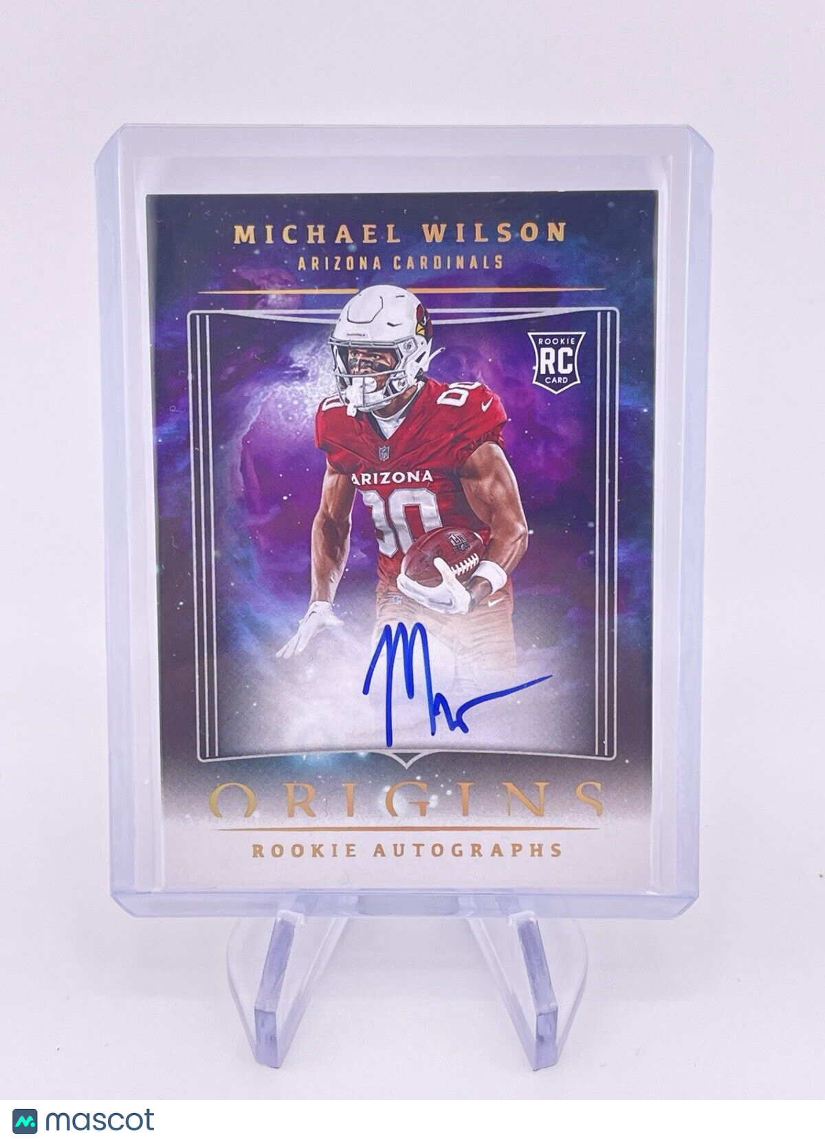 MICHAEL WILSON 2023 ROOKIE RC AUTO AUTOGRAPH CARDINALS