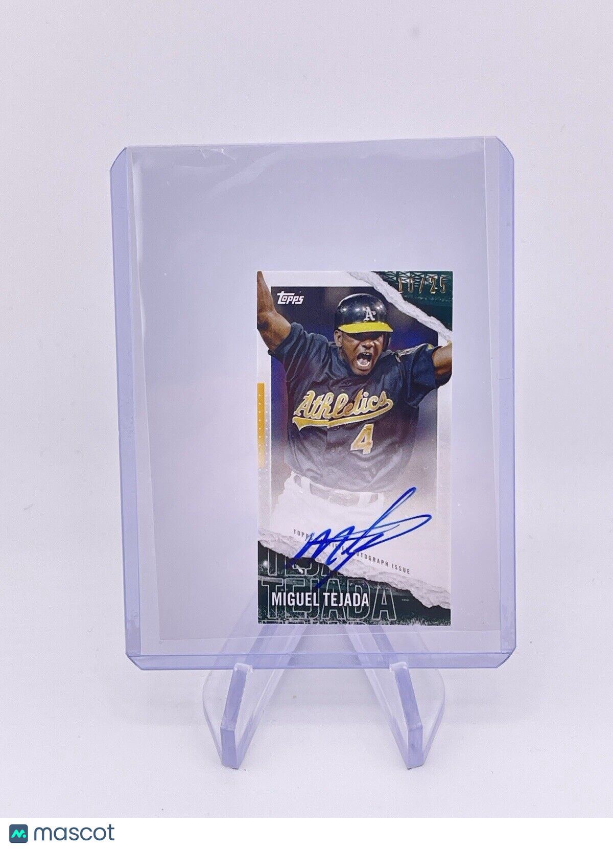 MIGUEL TEJADA 2020 TOPPS RIP AUTO AUTOGRAPH /25 MINI SP SSP T206 Signature