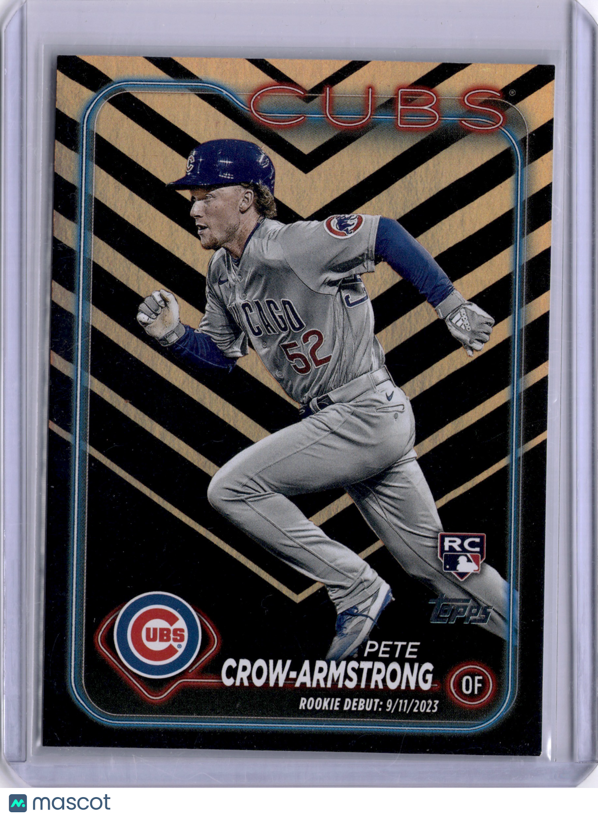 Pete Crow-Armstrong 2024 Topps Update Series Halloween Rookie RC Cubs