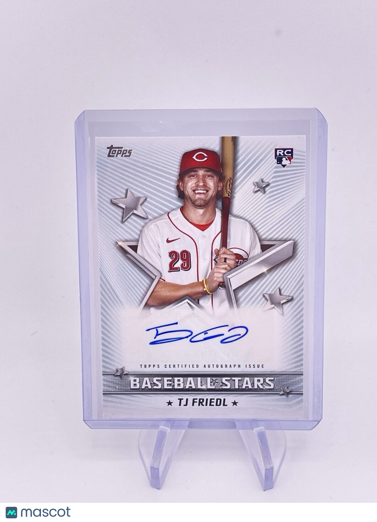 TJ FRIEDL 2022 Topps Rookie Auto Autograph Signature Rookie RC Reds