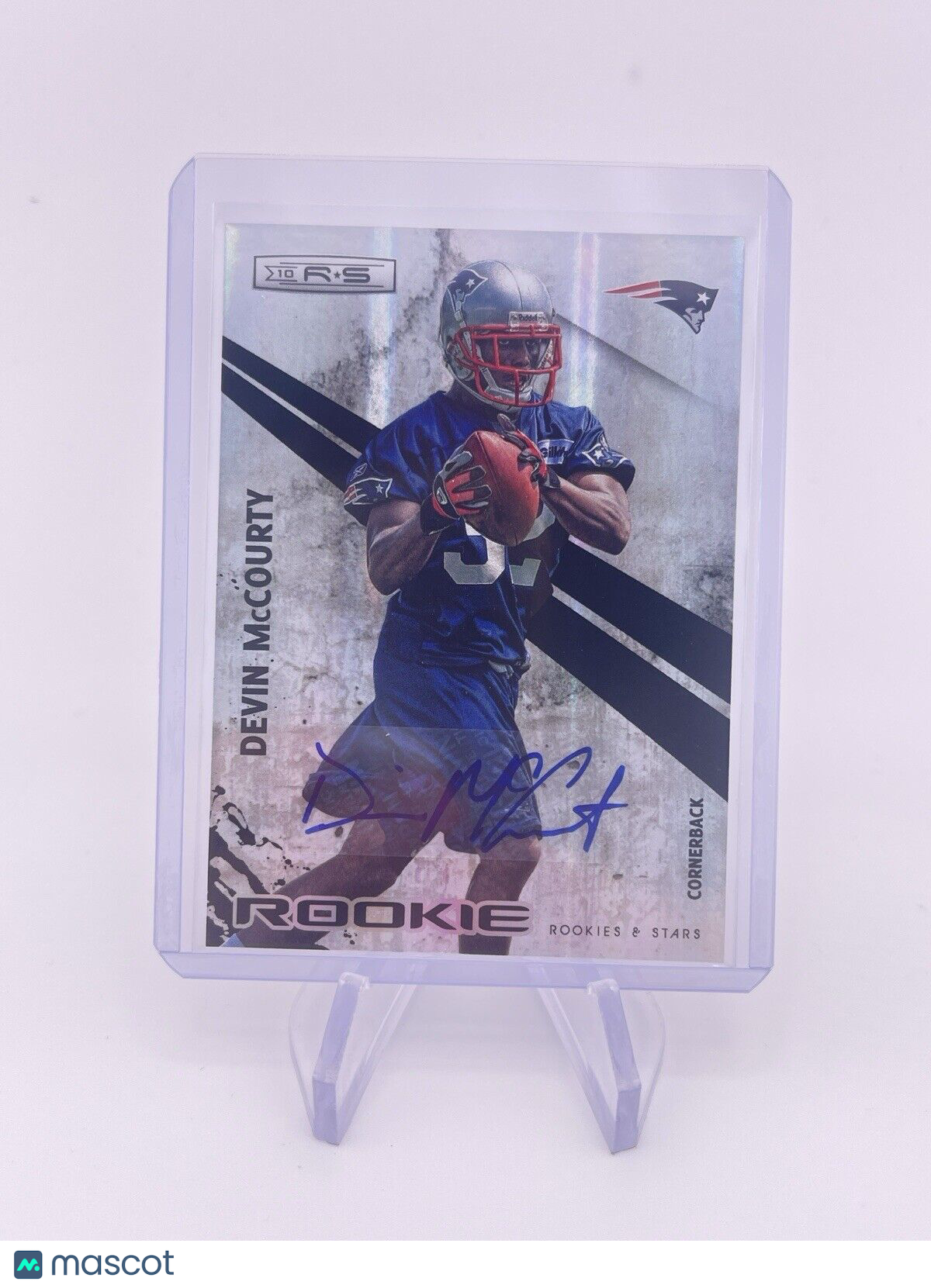 DEVIN MCCOURTY 2010 Rookie Rookies Stars Auto Autograph /299 Signature