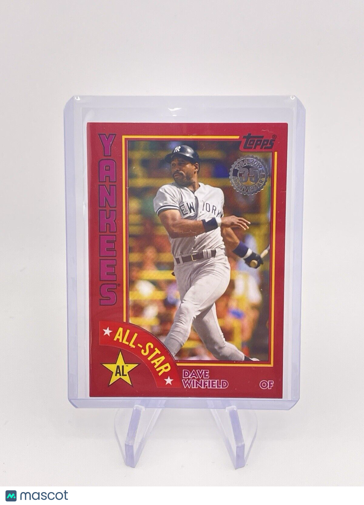 DAVE WINFIELD 2019 TOPPS RED BOARDER 35th 01/10 Yankees ALL STAR