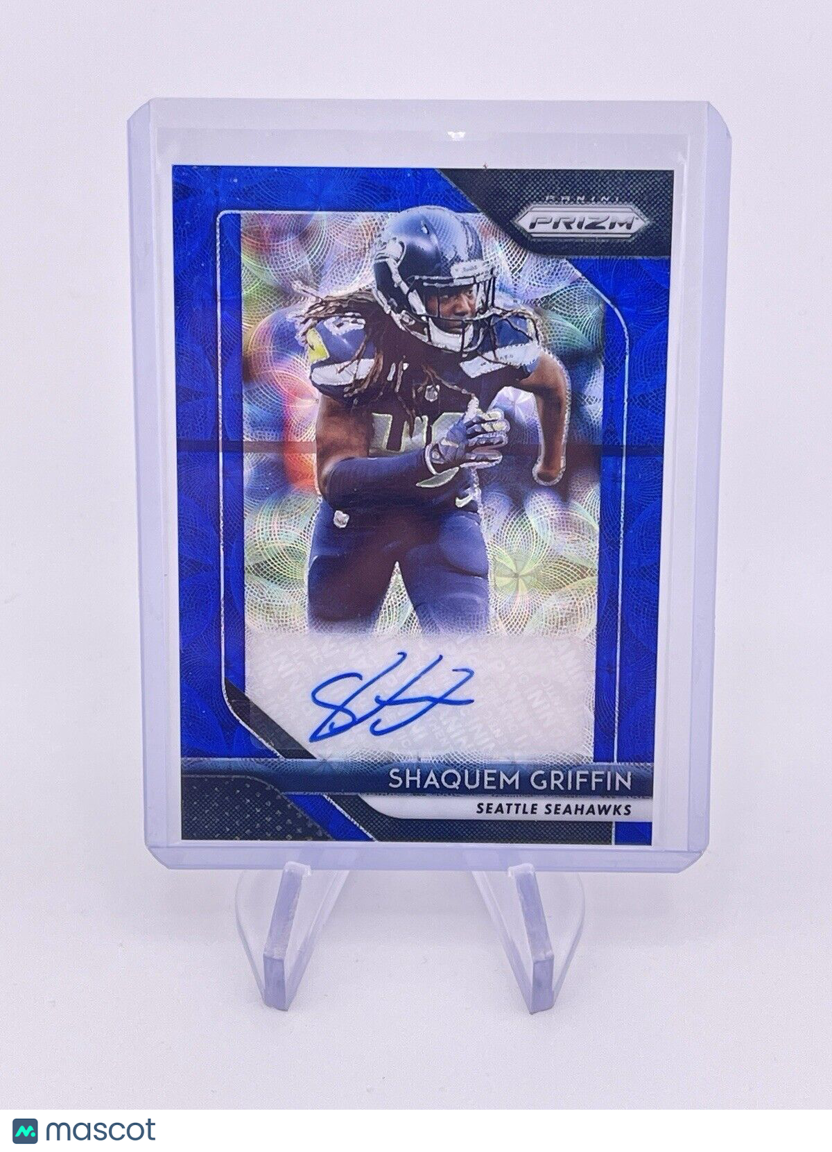SHAQUEM GRIFFIN 2018 PRIZM BLUE SCOPE /99 Auto Autograph Rookie RC Color Match