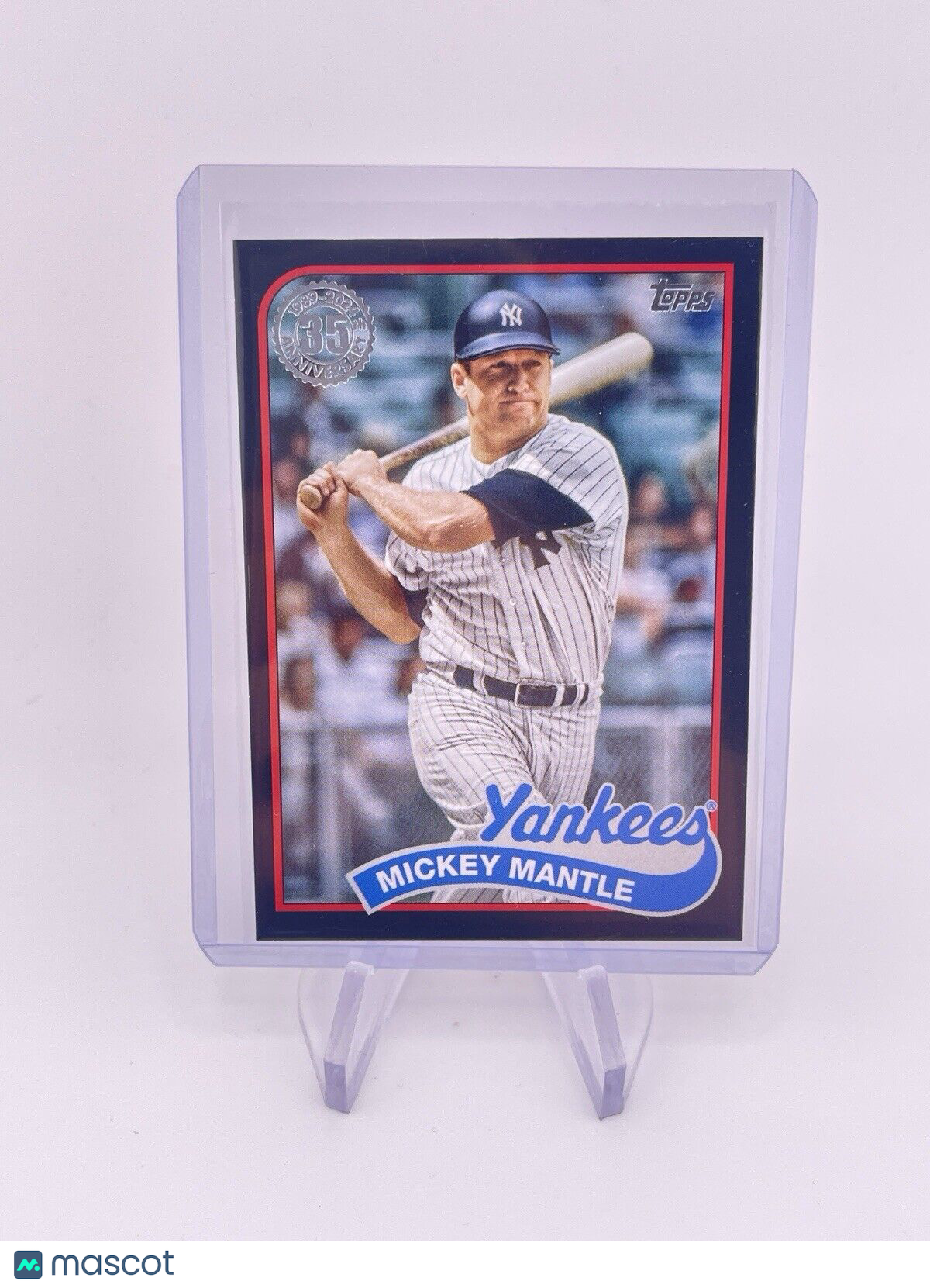 MICKEY MANTLE 2024 TOPPS 35th ANNIVERSARY/299 Black Boarder Yankees