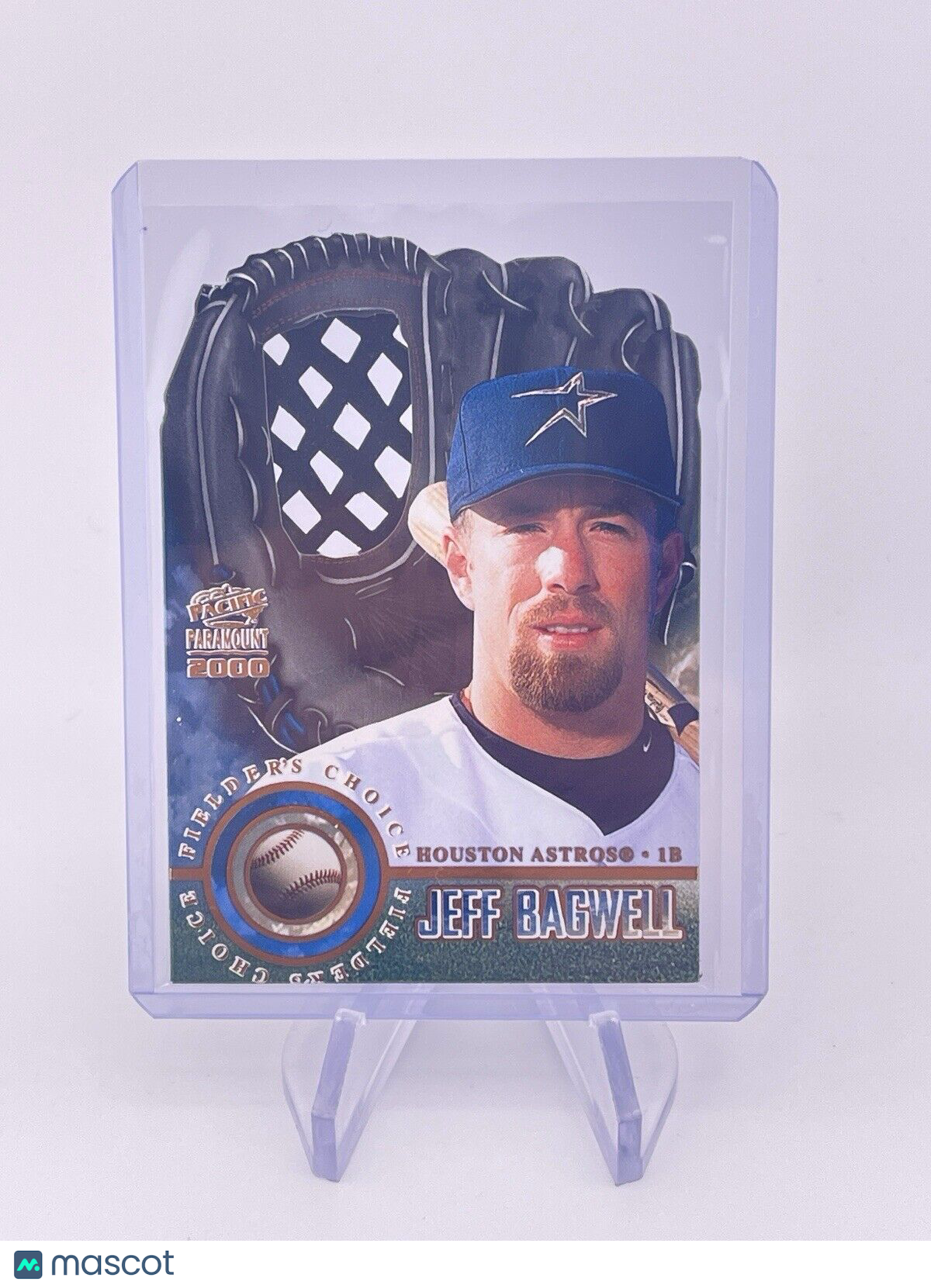 JEFF BAGWELL 2000 PACIFIC PARAMOUNT GLOVE ASTROS Fielders Choice
