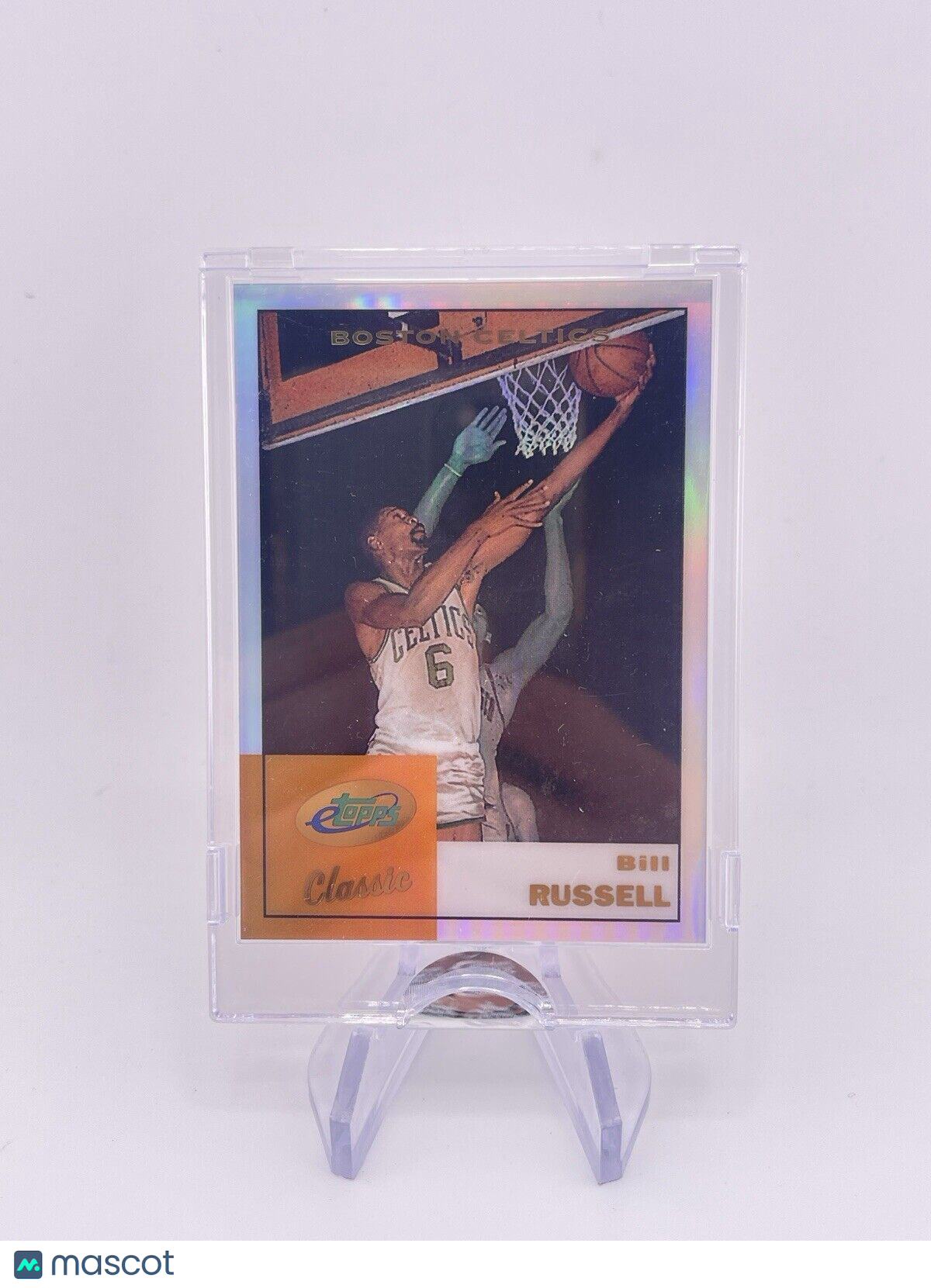 Bill Russell 2005 ETOPPS Topps Refractor Foil Celtics Hof NBA