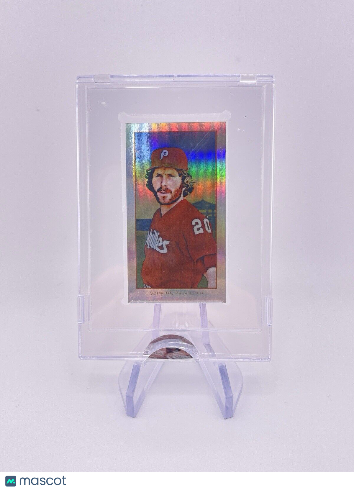 Mike Schmidt ETOPPS T206 Tribute Polar Bear Refractor Foil Phillies /749