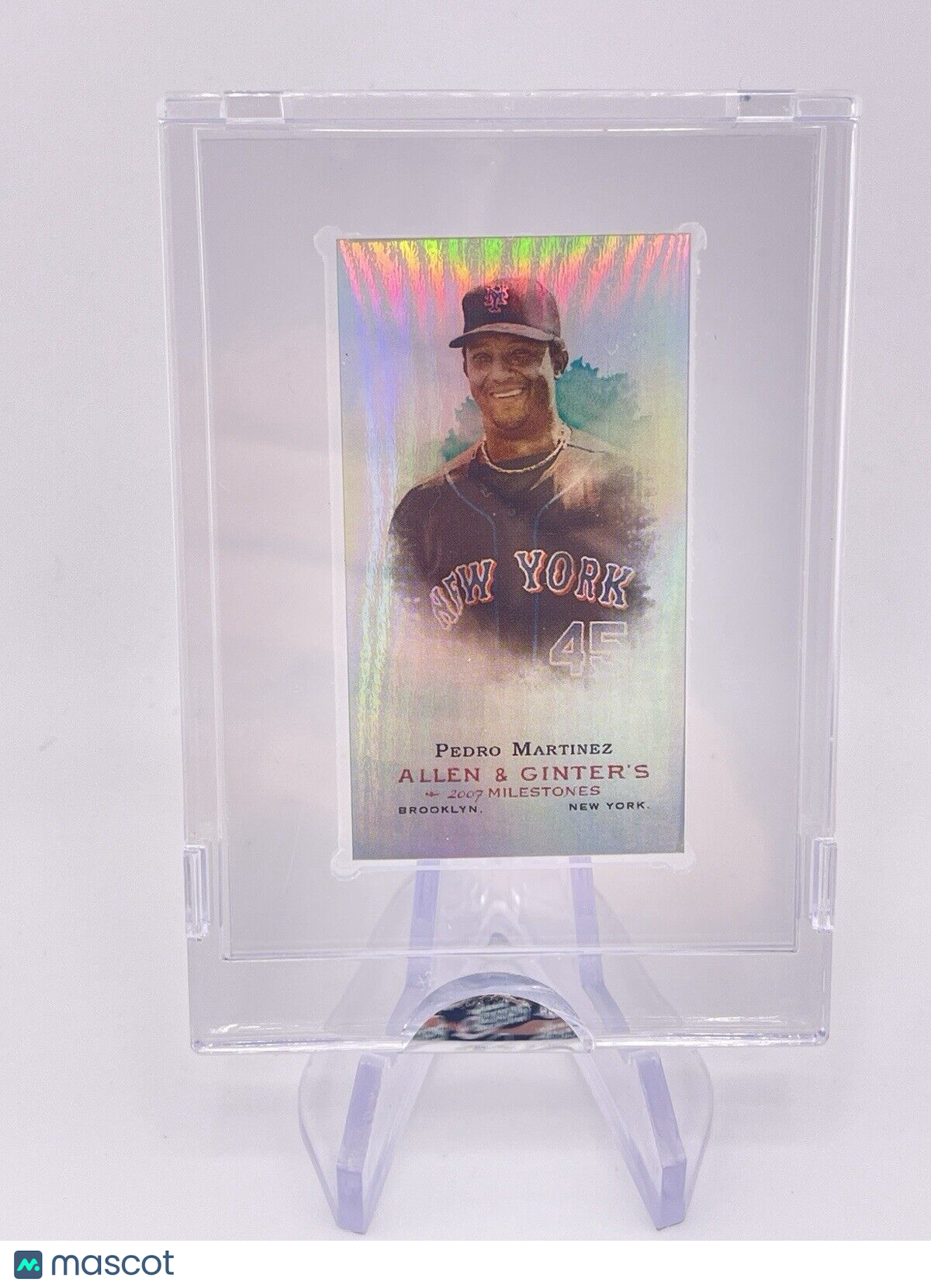 PEDRO MARTÍNEZ 2007 TOPPS ETOPPS REFRACTOR /999 Mets Red Sox Sp SSP T206