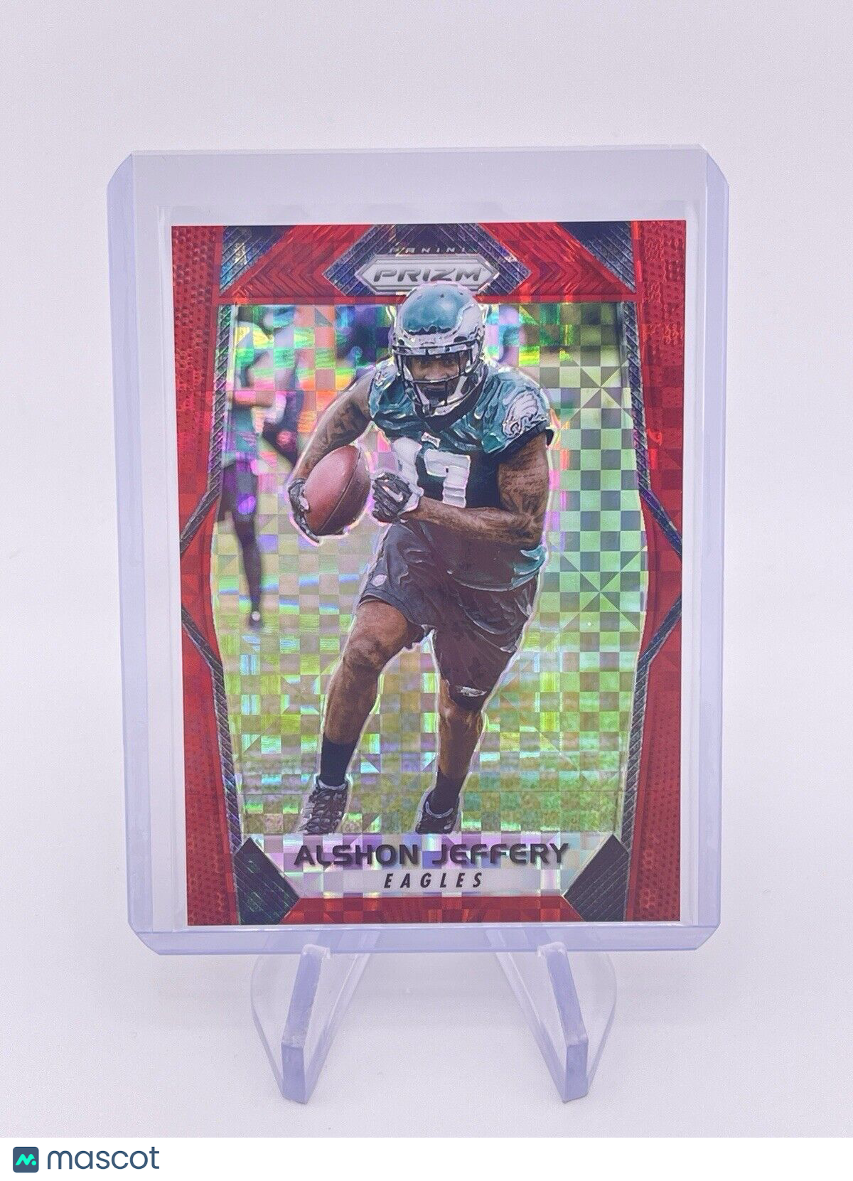 Alshon Jeffery 2017 Prizm Red Power /49 Eagles Super Bowl Champ