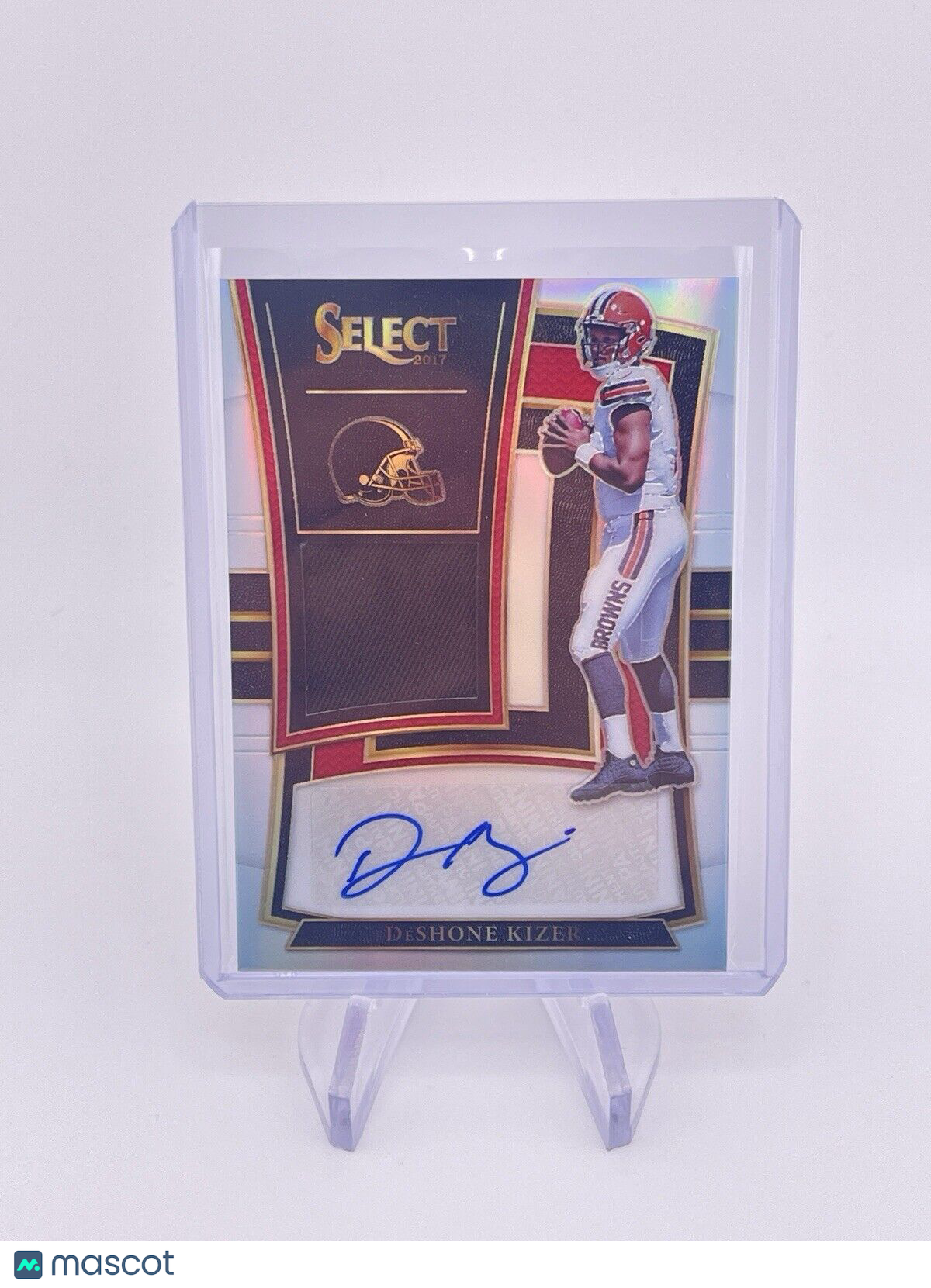 Deshone Kizer 2017 Select Silver RPA Jersey Patch Auto Autograph Rookie RC /99