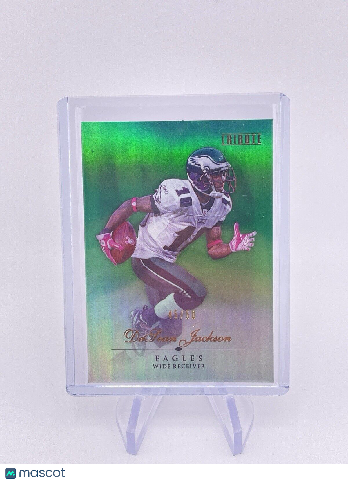 Desean Jackson 2010 Topps Tribute Green Foil /50 Parallel