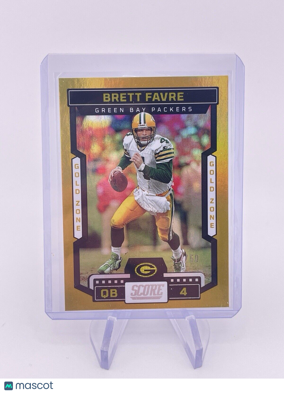 Brett Favre 2023 Panini Score Gold Foil /50 Packers Panini