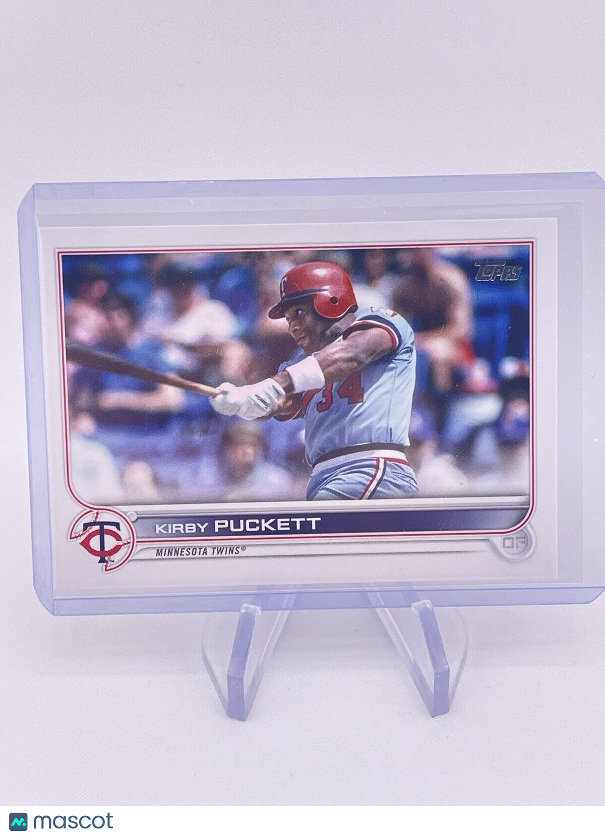 Kirby Puckett 2022 Topps Baseball Photo Variation SP #453 Twins