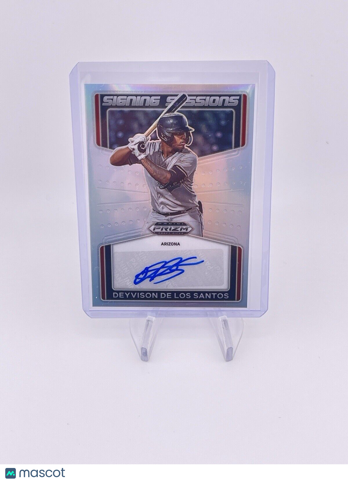 Deyvison De Los Santos 2022 Prizm Silver Auto Autograph Signature