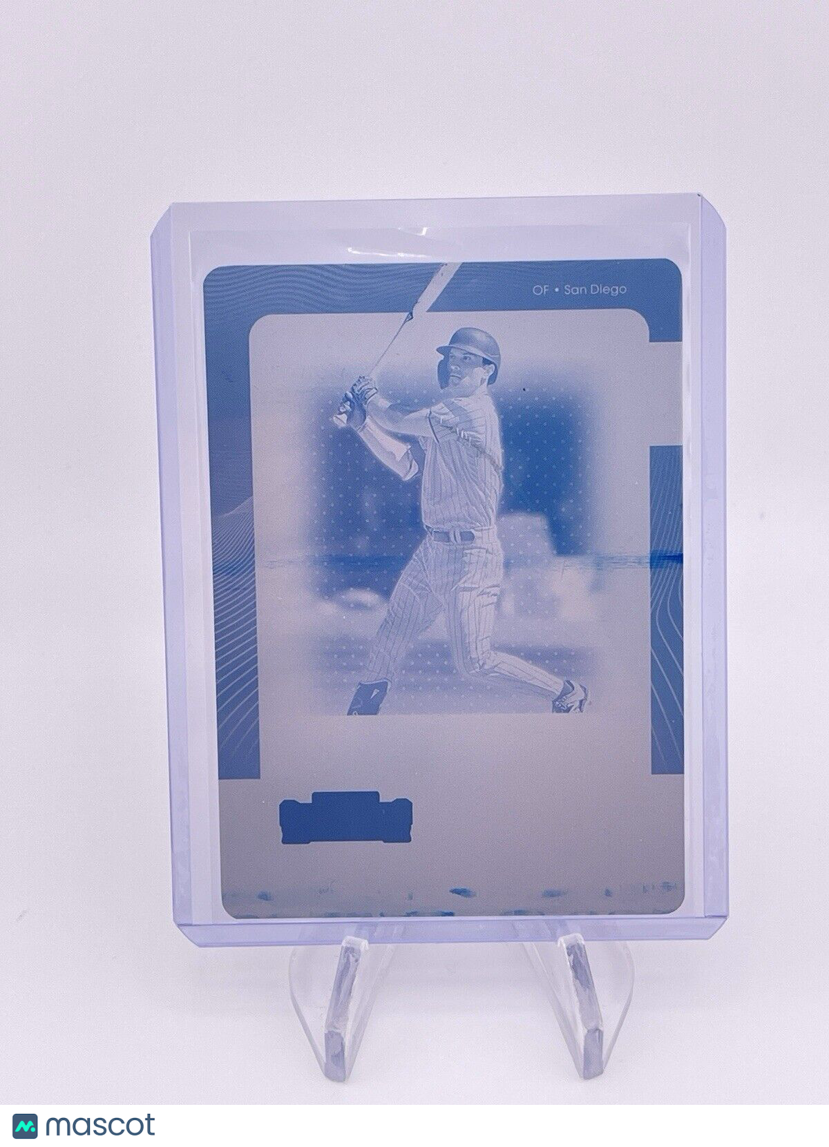 Adam Frazier 2021 Contenders Cyan Printing Plate 1/1 One Of One