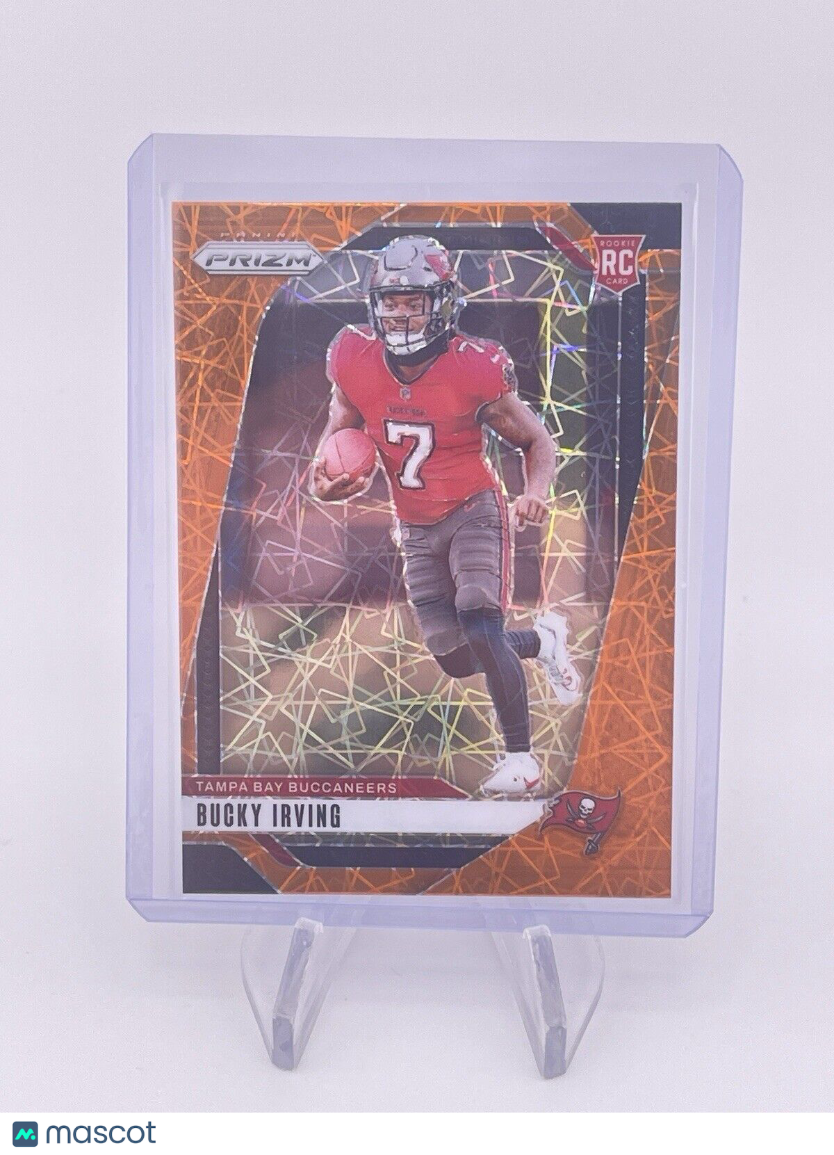 Bucky Irving 2024 Panini Prizm Orange Rookie RC Buccaneers