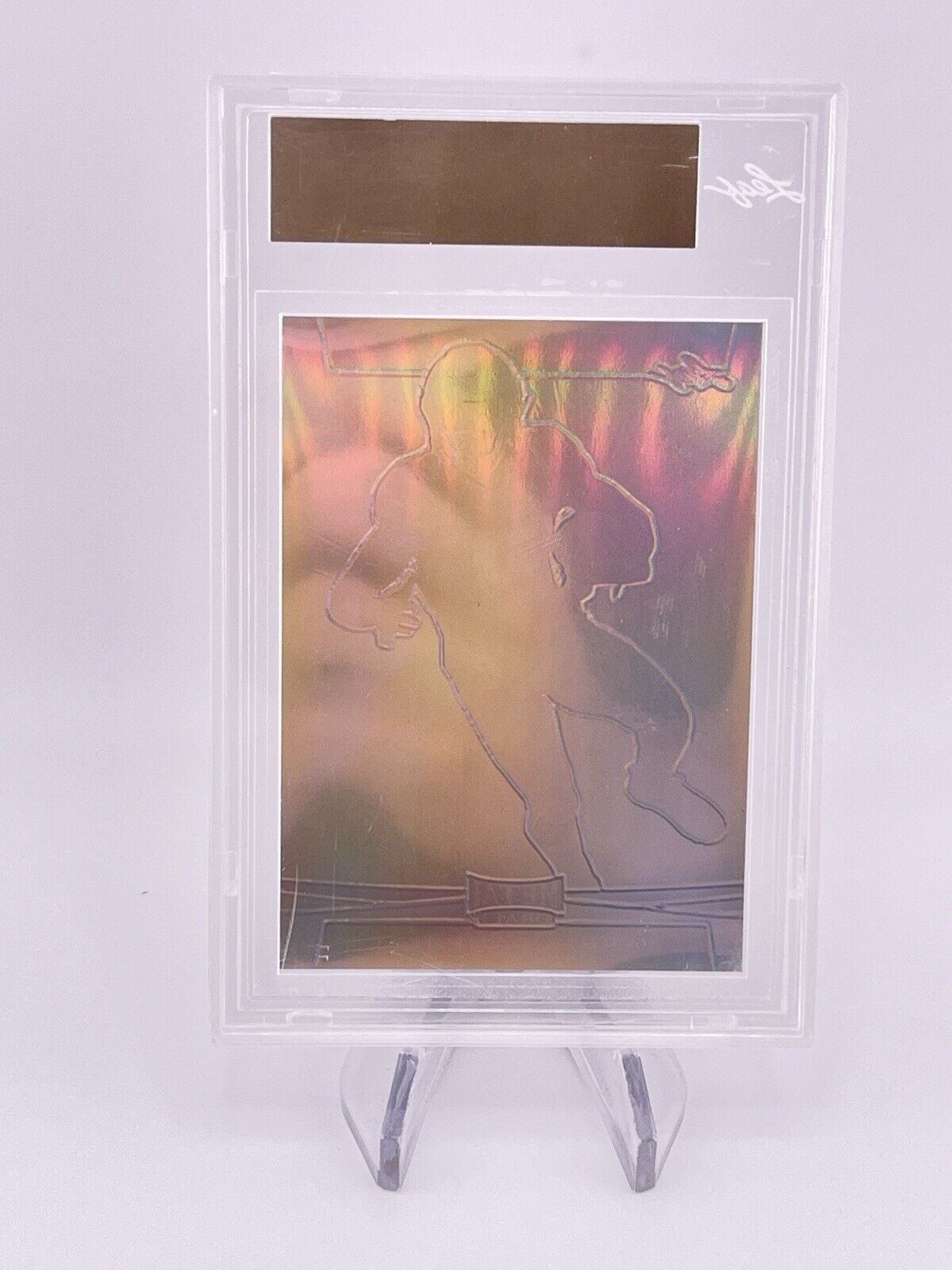 Parris Campbell 2019 Leaf Metal Draft Prismatic Gold 1/1 One Of One