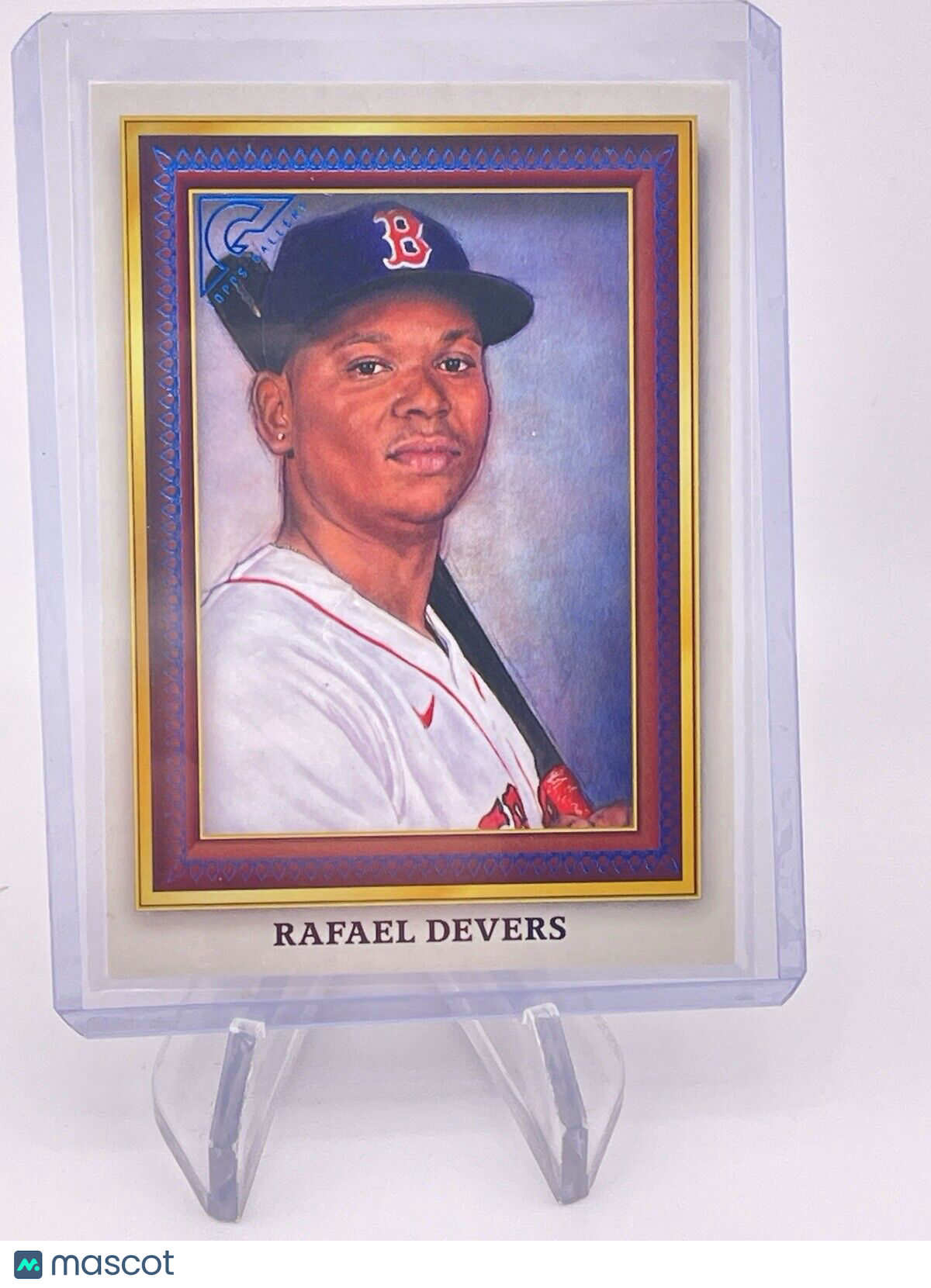 Rafael Devers 2022 Topps Gallery Blue 01/99 Boston Red Sox