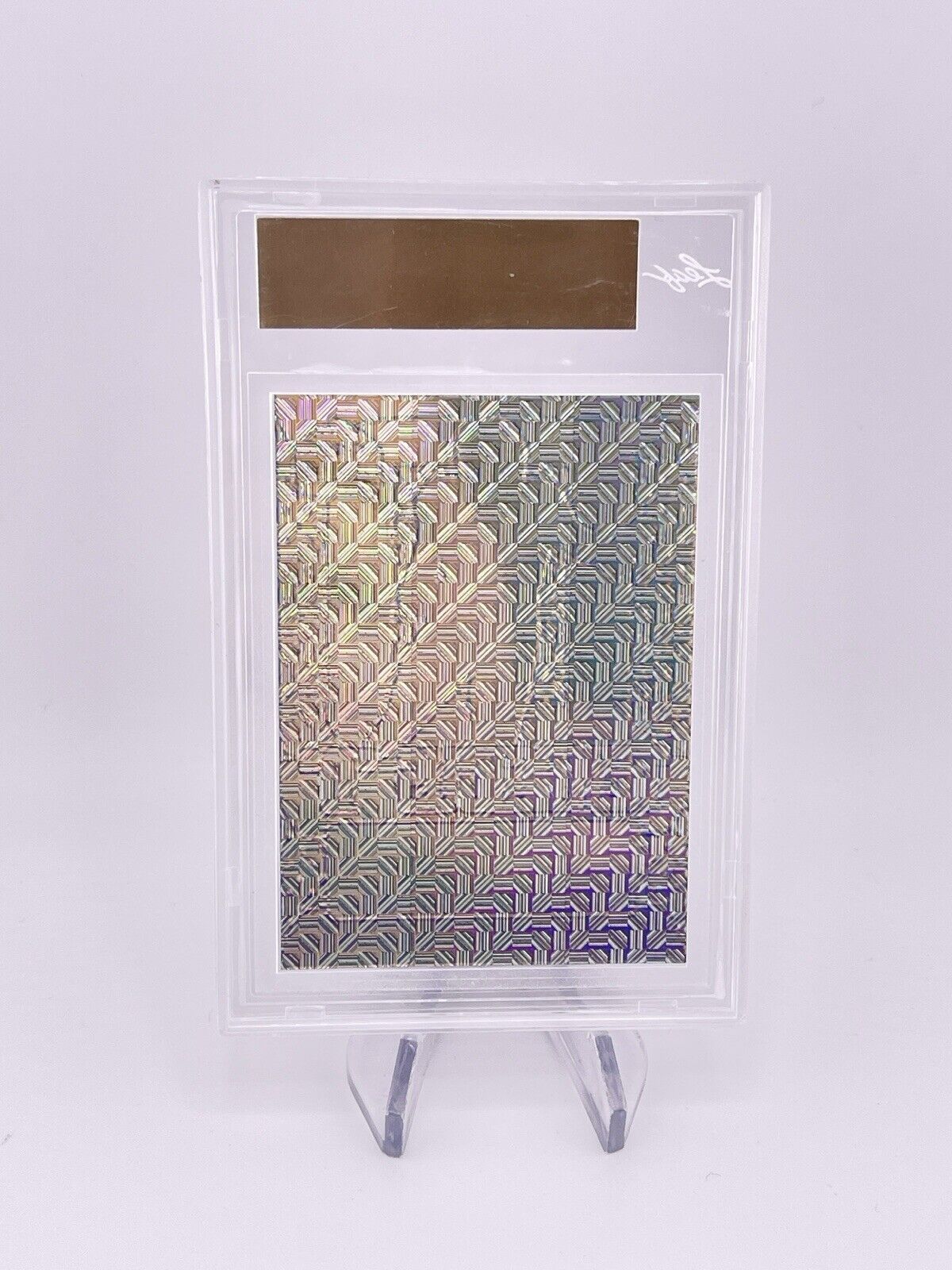 Zaven Collins 2021 Leaf Metal Draft Tenacious 1/1 One Of One Red White Blue Mojo